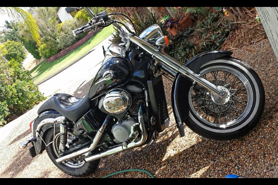 2004 Honda vt750c shadow classic #2
