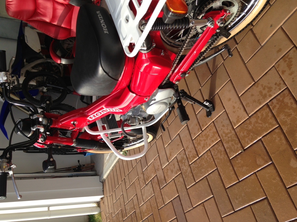 2008 Honda ct110 #6