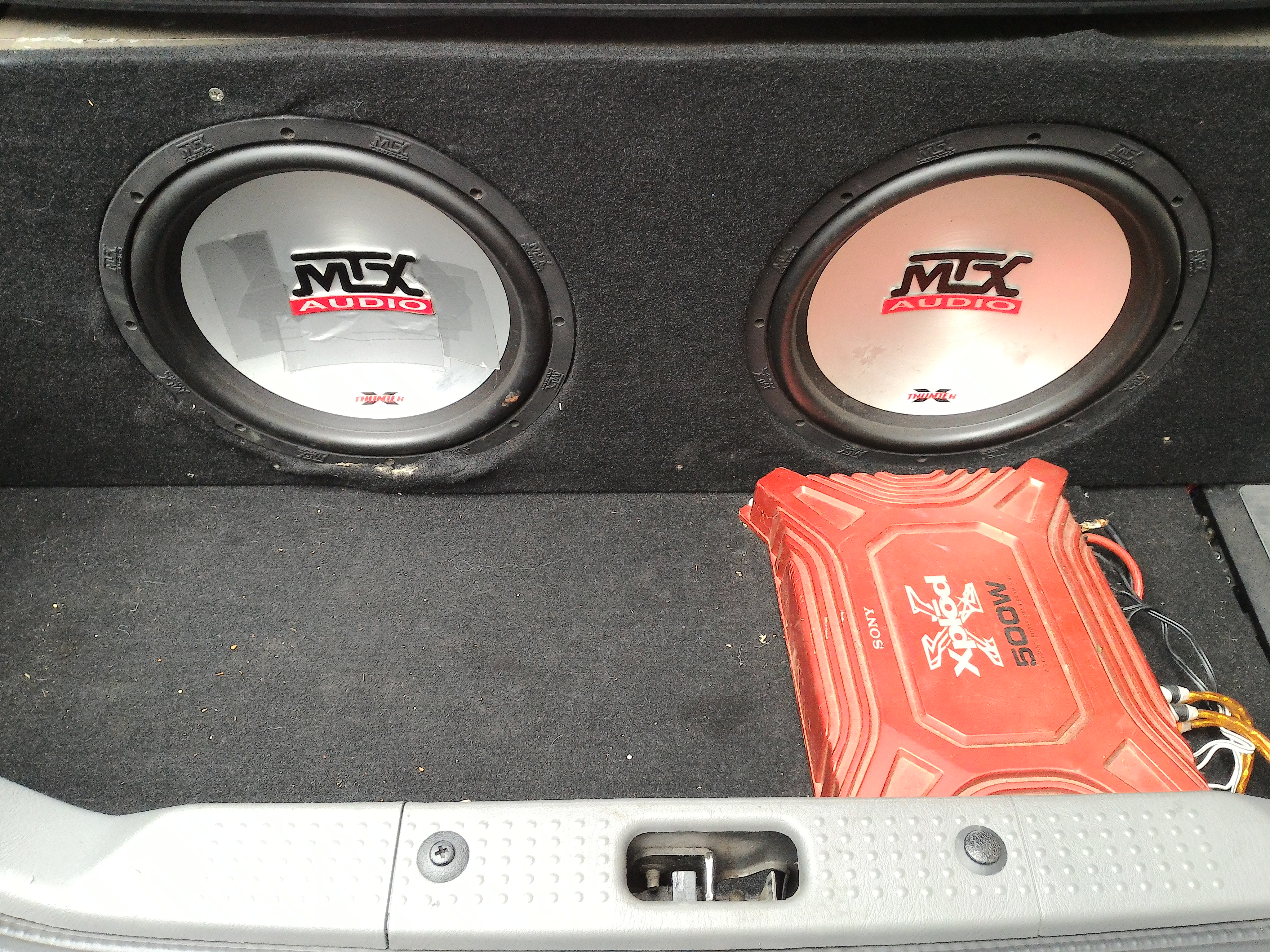 Nissan 200SX S15 Custom Ported Subwoofer Box MTX SUBS SONY & Pione