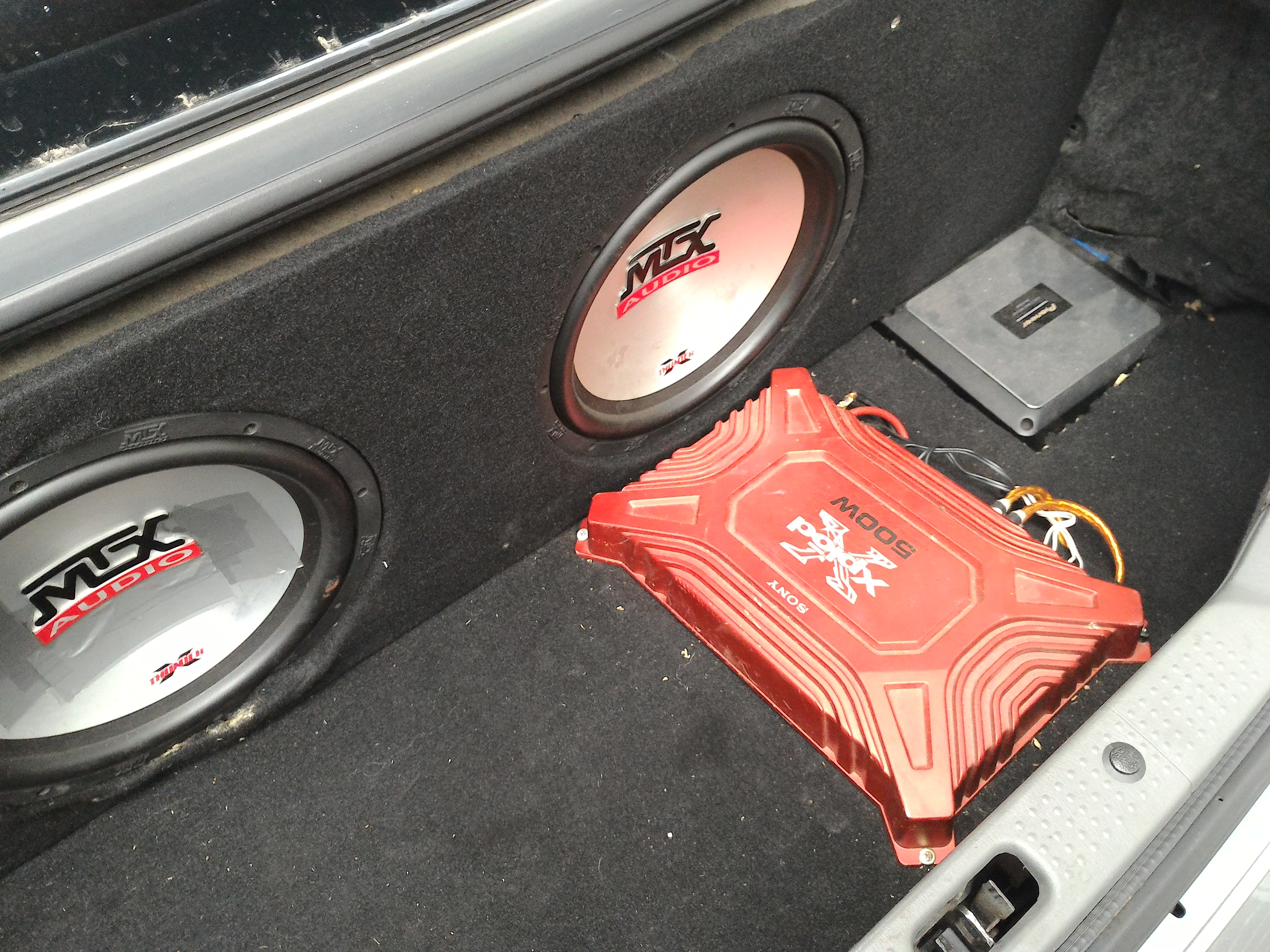 Nissan 200SX S15 Custom Ported Subwoofer Box MTX SUBS SONY & Pione