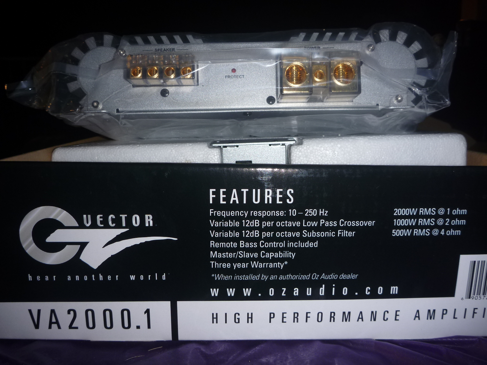 OZ Audio Va2000.1 200AMP High Current Competition Class D ◄rare&