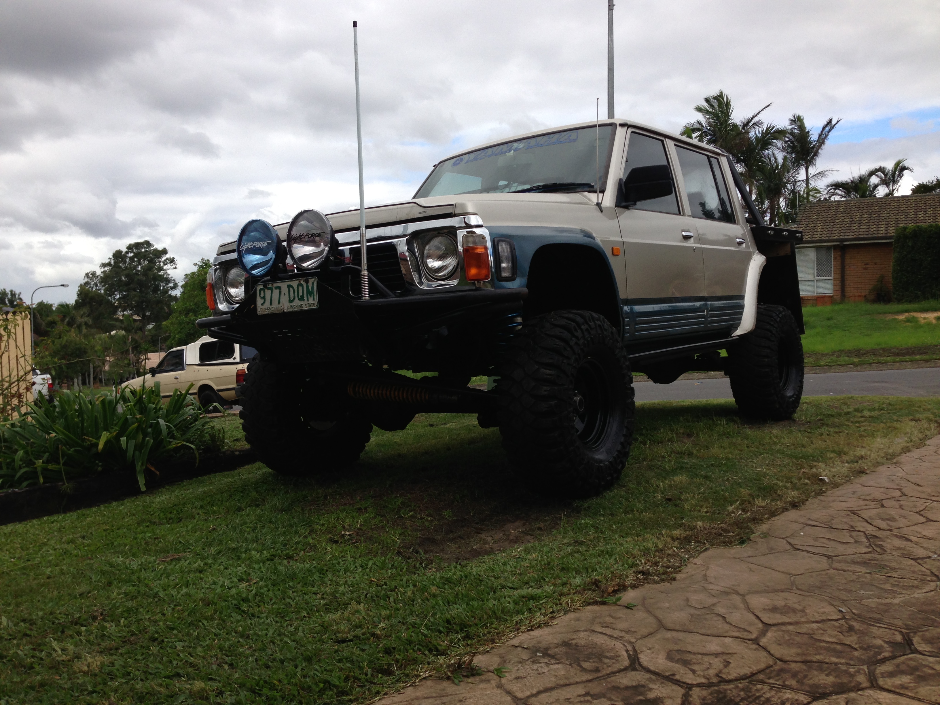 1996 Nissan patrol gq ii st review #10