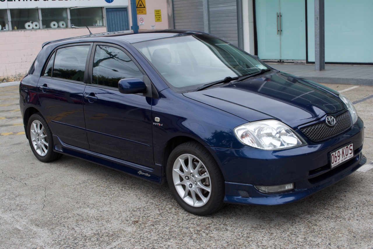 2004 Toyota Corolla Sportivo ZZE123R Car Sales QLD