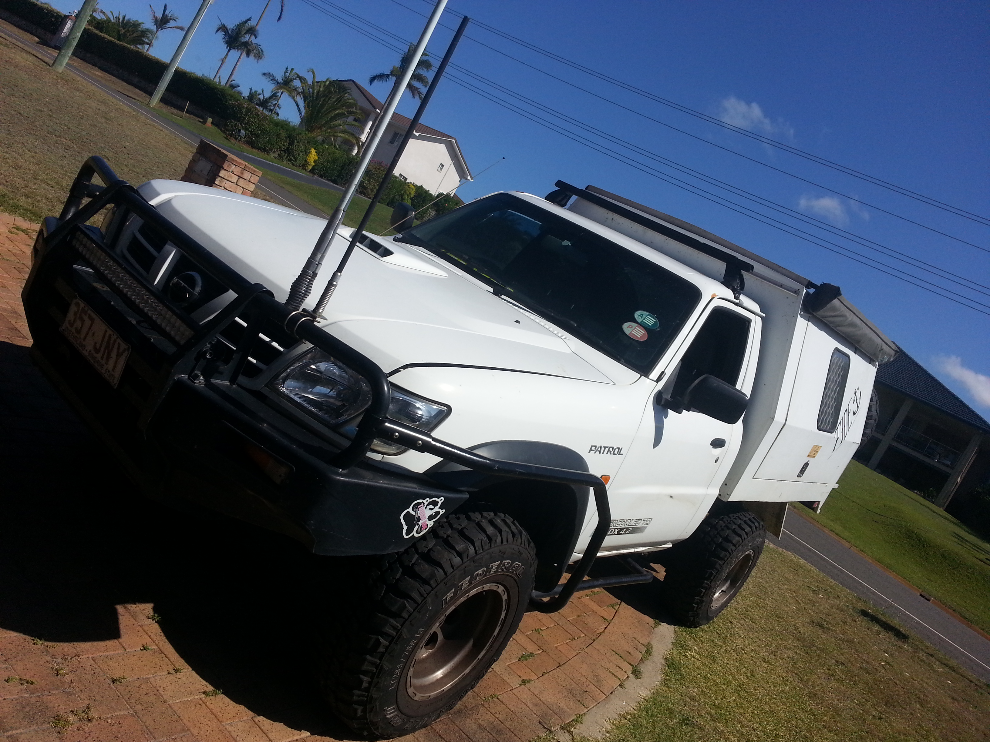 2006 Nissan patrol gu iv my06 dx review