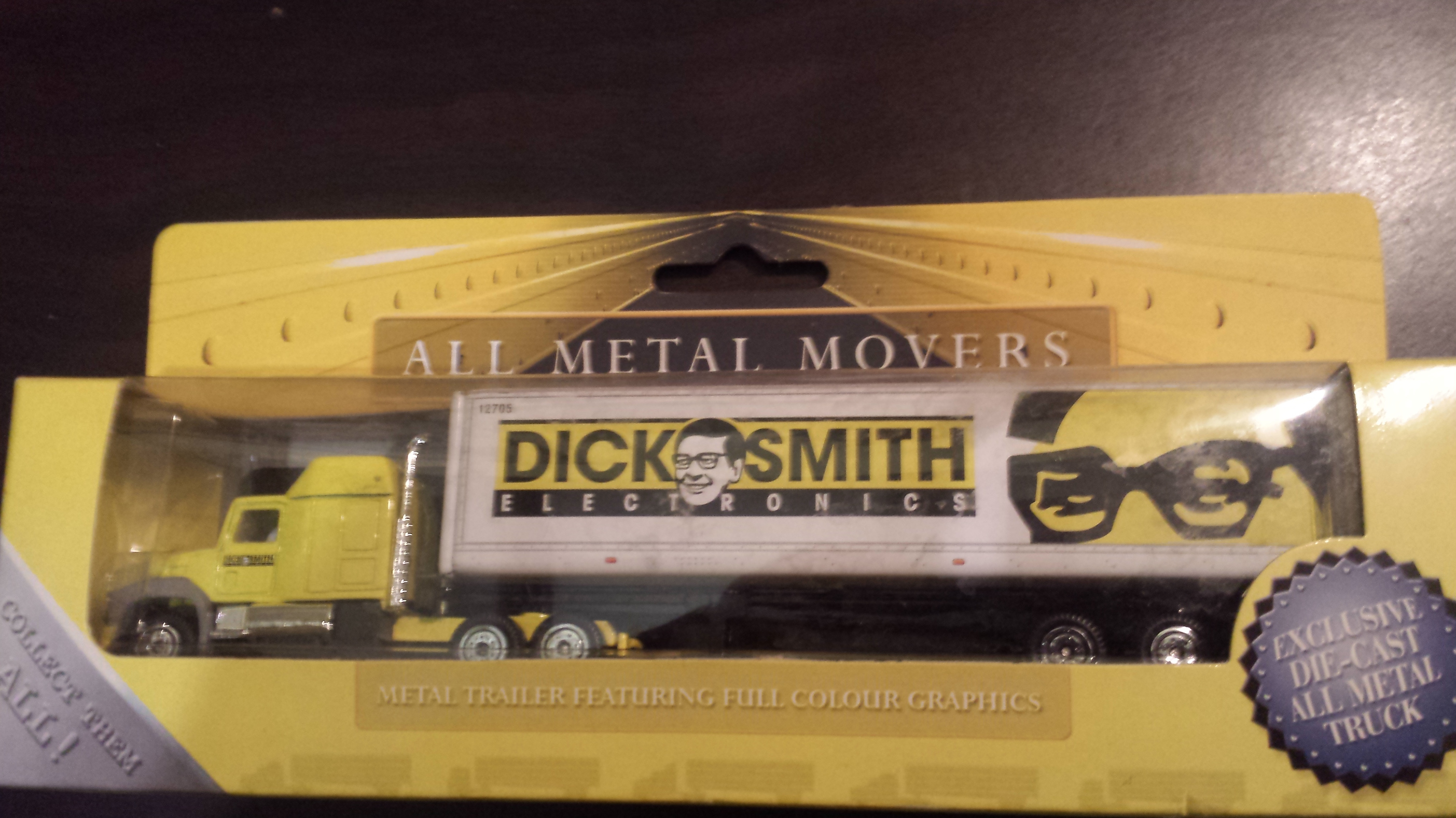 DICK Smith Electronics Diecast Metal Trailer Rig_jim BEAM Trailer RI_F