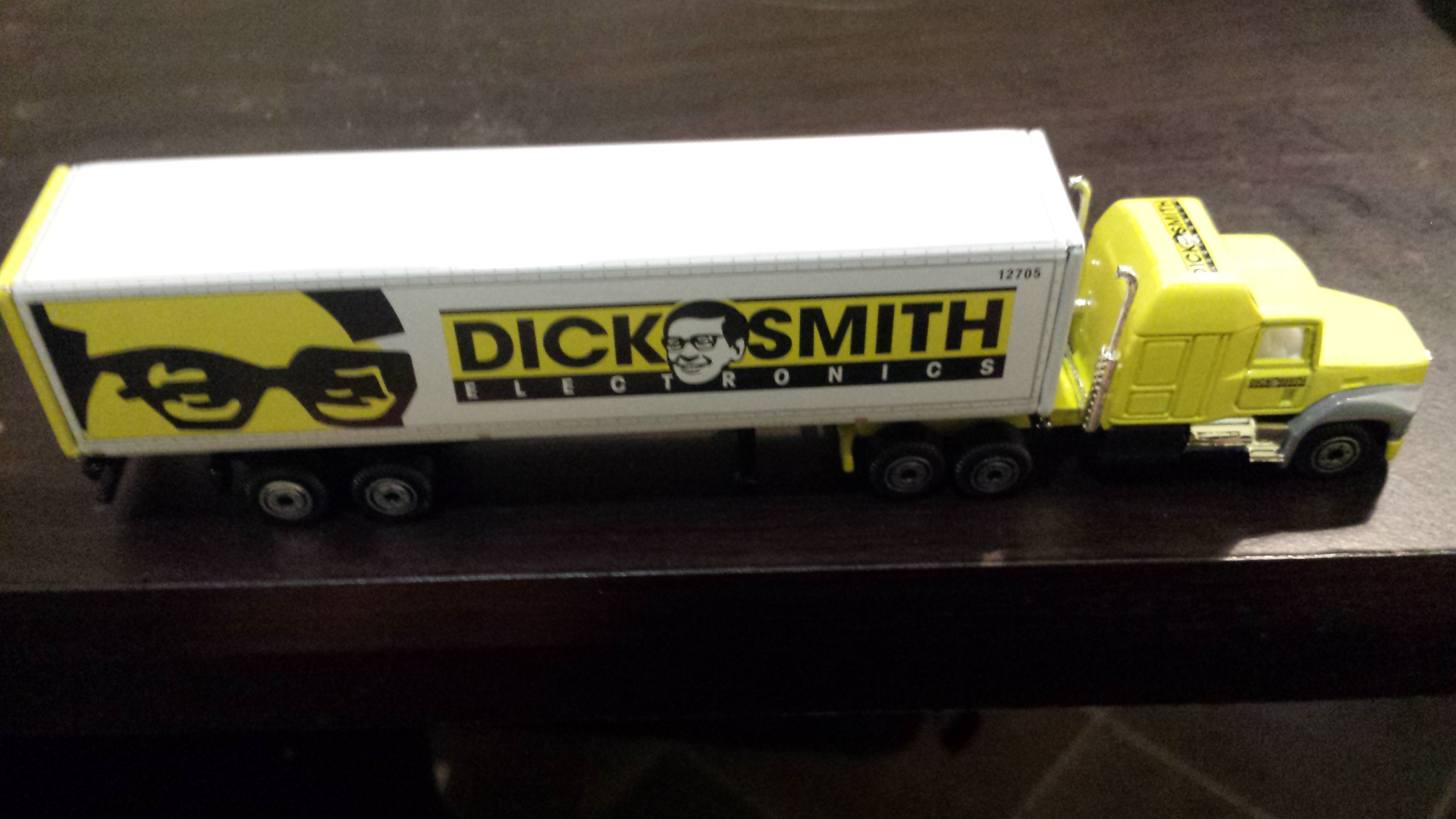 DICK Smith Electronics Diecast Metal Trailer RIG