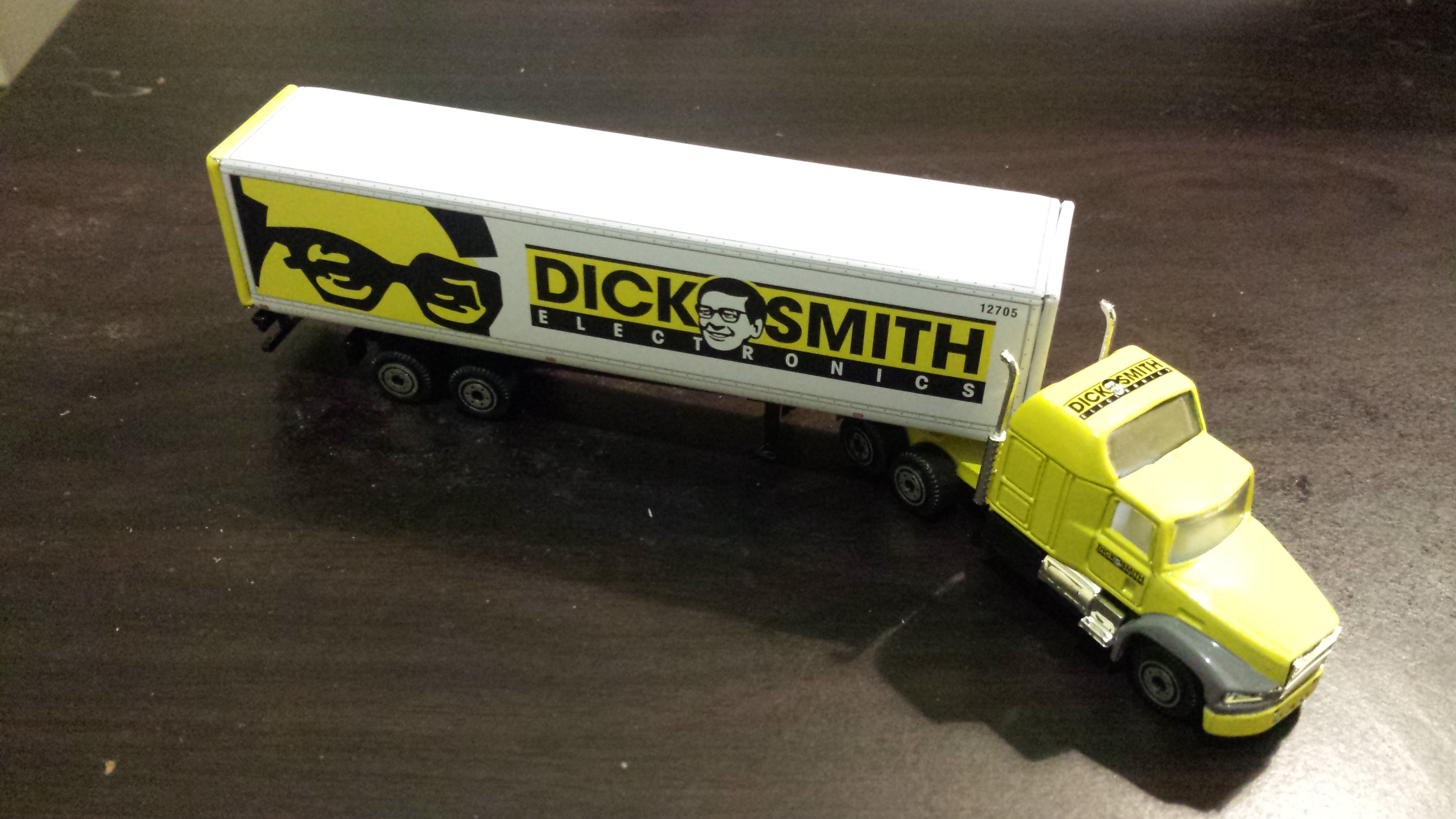DICK Smith Electronics Diecast Metal Trailer RIG