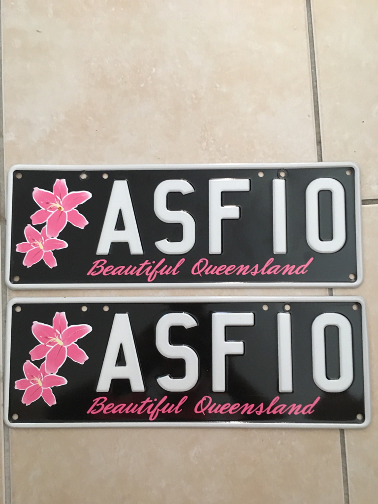 Personal Plates QLD