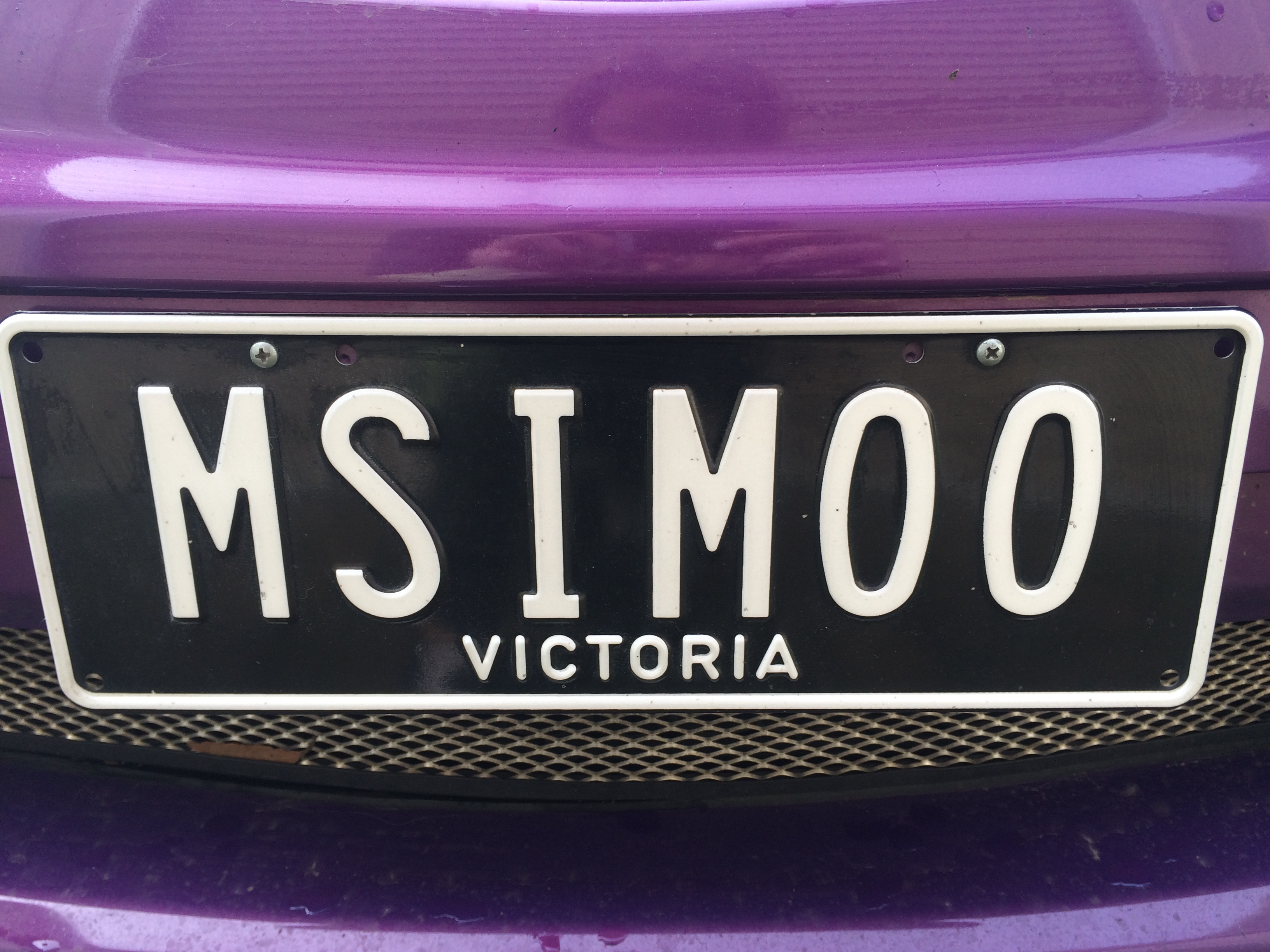 Missy MOO Personalized Plates