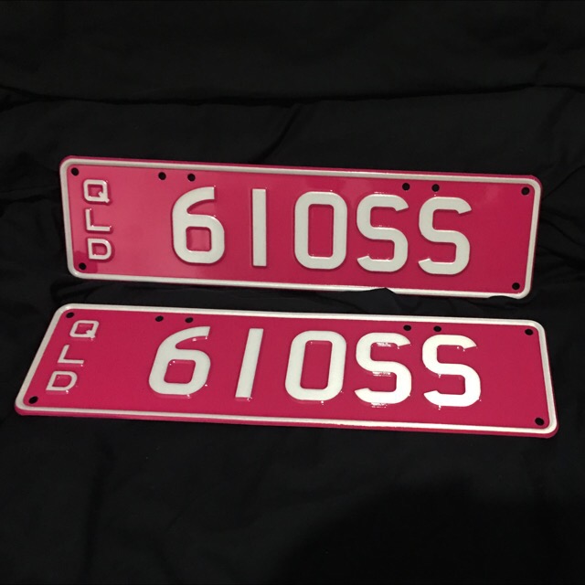 QLD Personalised Number Plates \