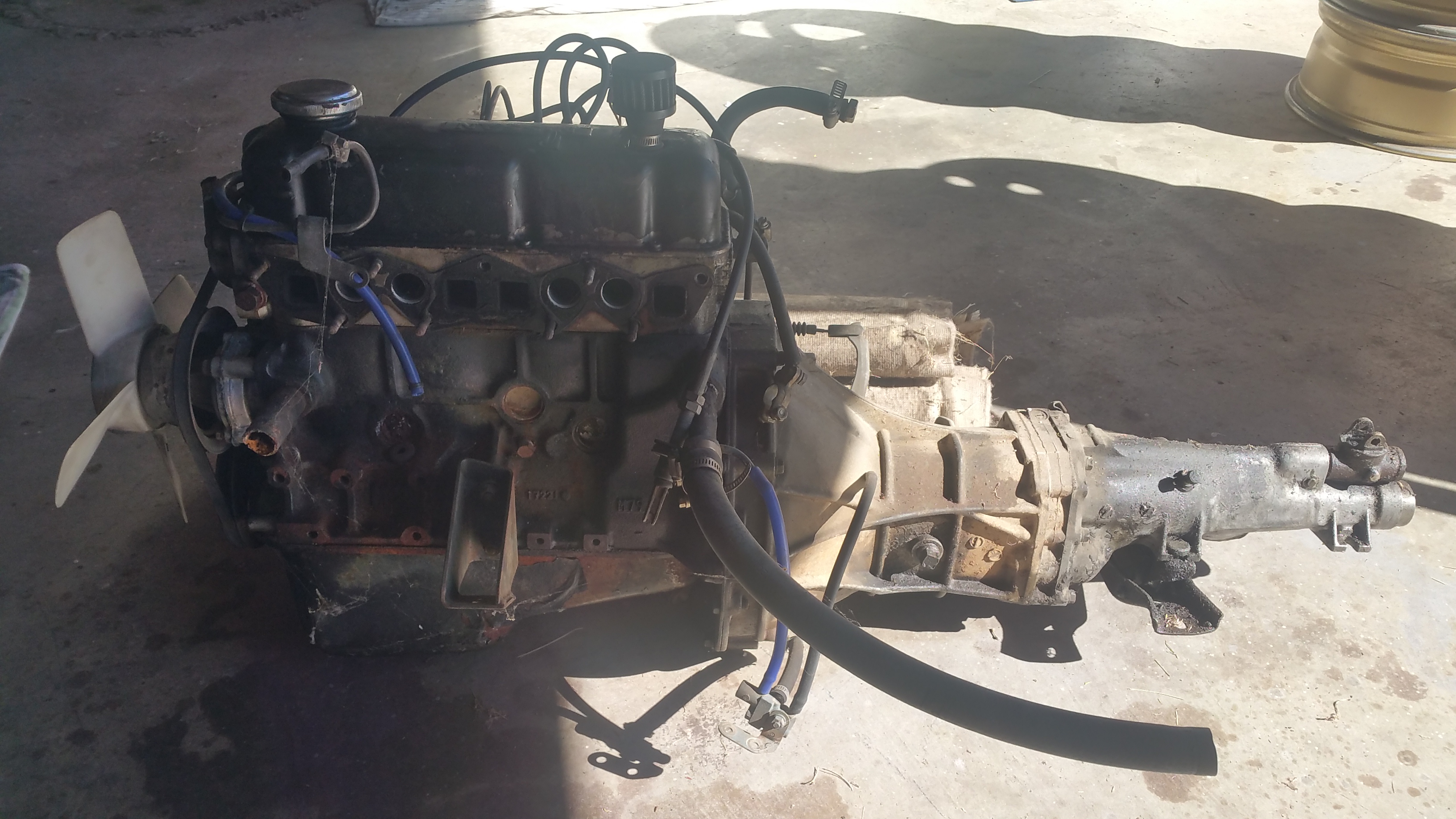 Datsun 1200 A12 Engine and GEAR Box