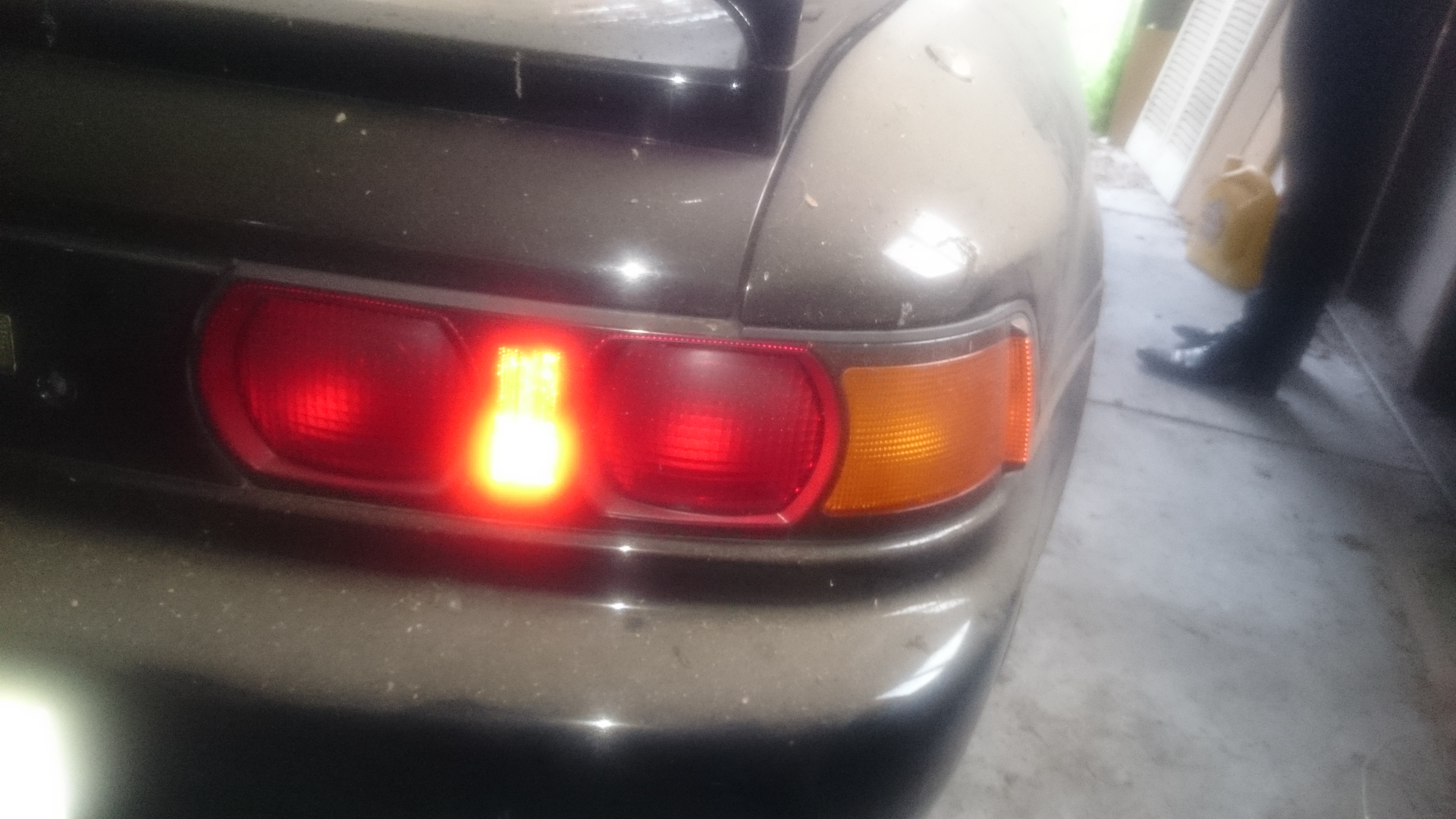JDM Toyota MR2 SW20 Kouki OEM Red Round Taillights Tail Lights Lamps R