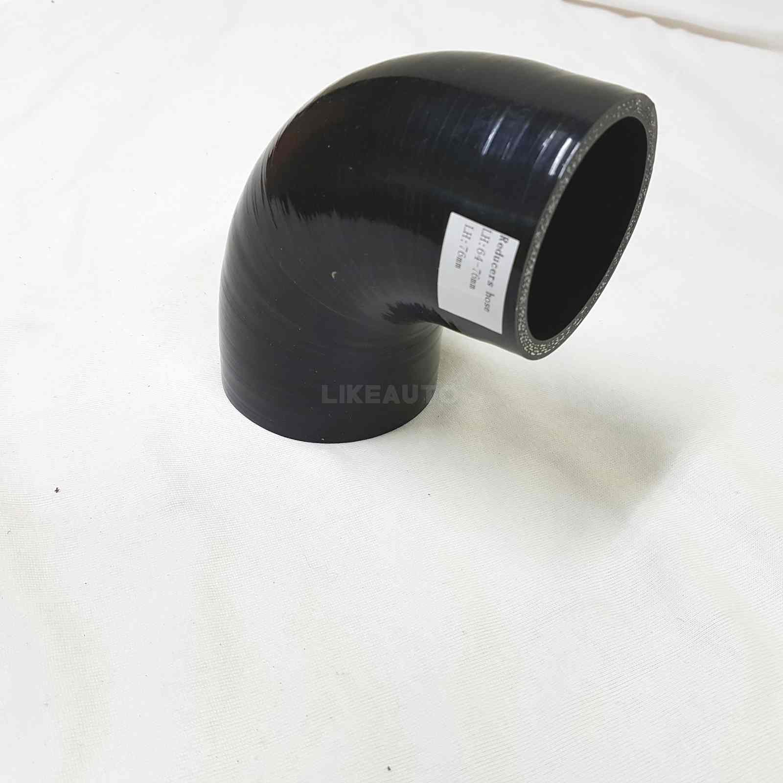 Performance Grade 4 PLY Silicone HOSE 90 Degrees BEND Reducer 2.5"