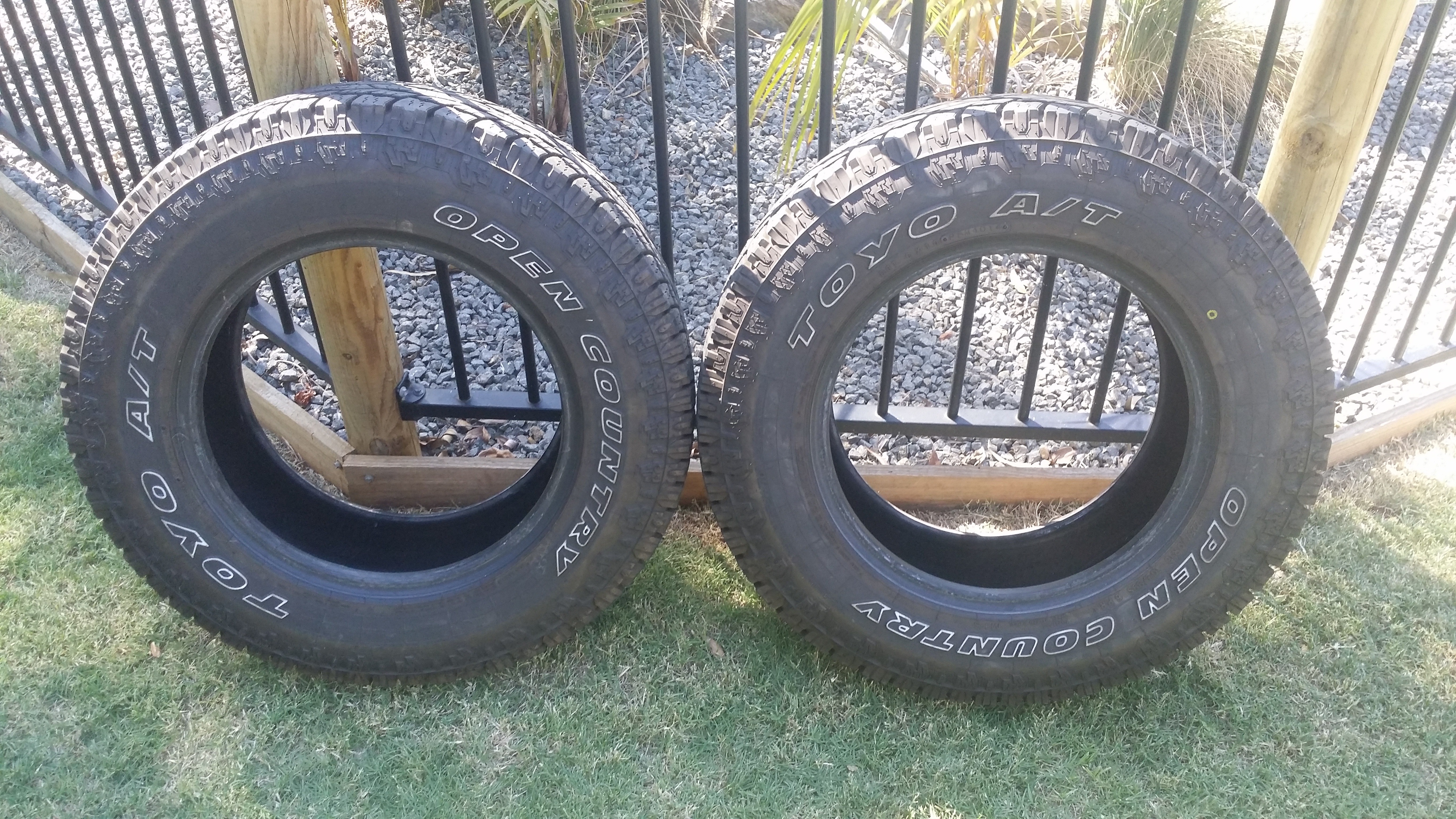 TOYO Open Country A/T II 95% Tread. SET of 4. 225/70/16