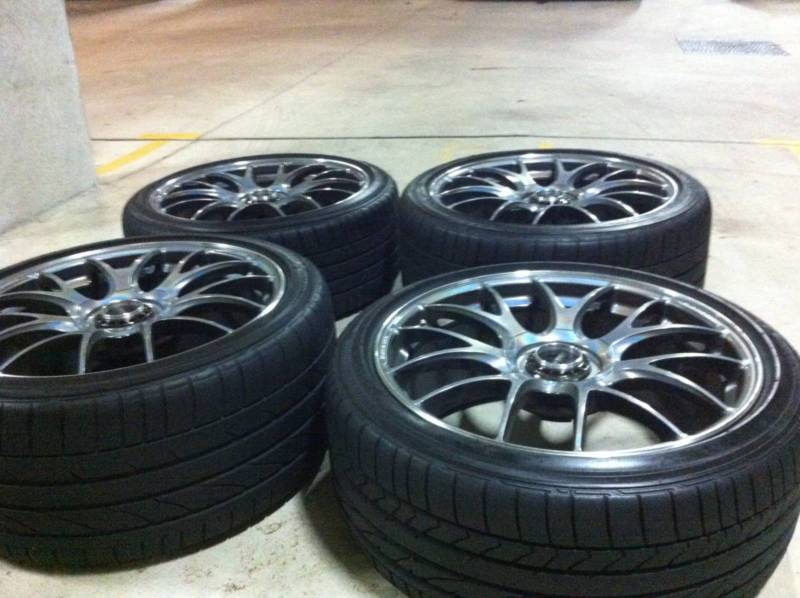 19 INCH RAYS Volks G27 With Tyres For Sale