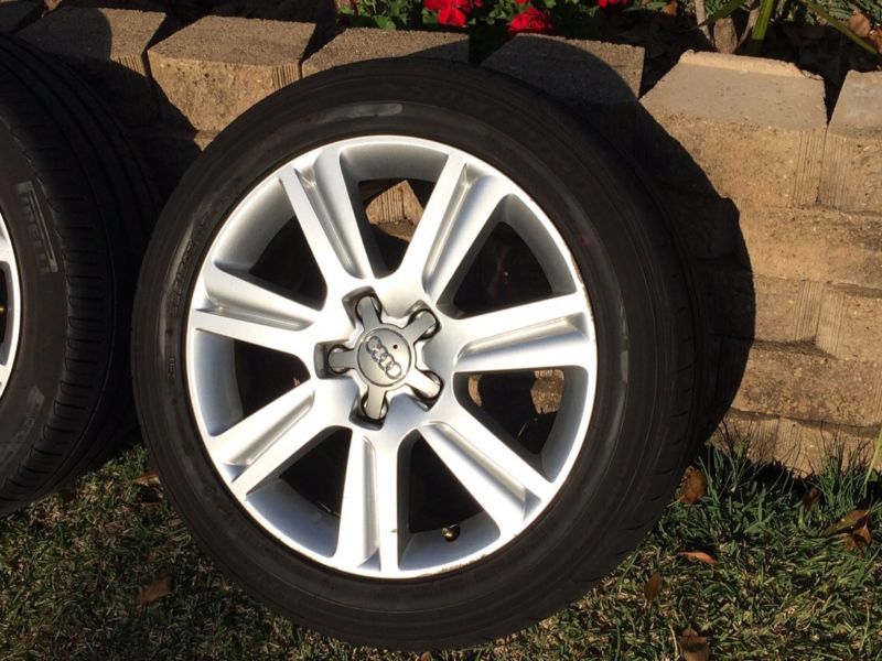 4 X Audi Wheels and Tyres 5x112