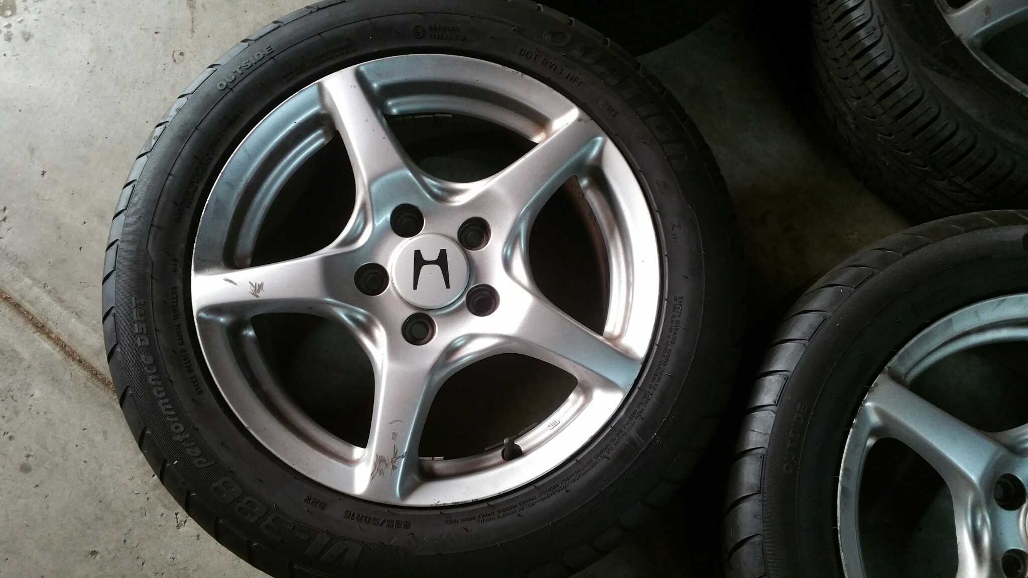 Honda S2000 OEM Rims With RWC Tyres