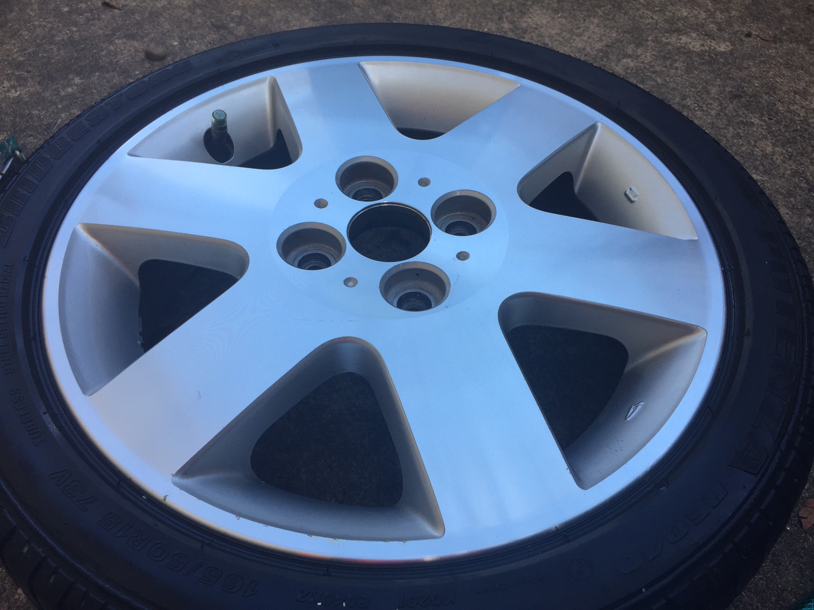 SET of 15x4.5 4x100 -45 Offset Wheels With Tyres - Off a Diahatsu