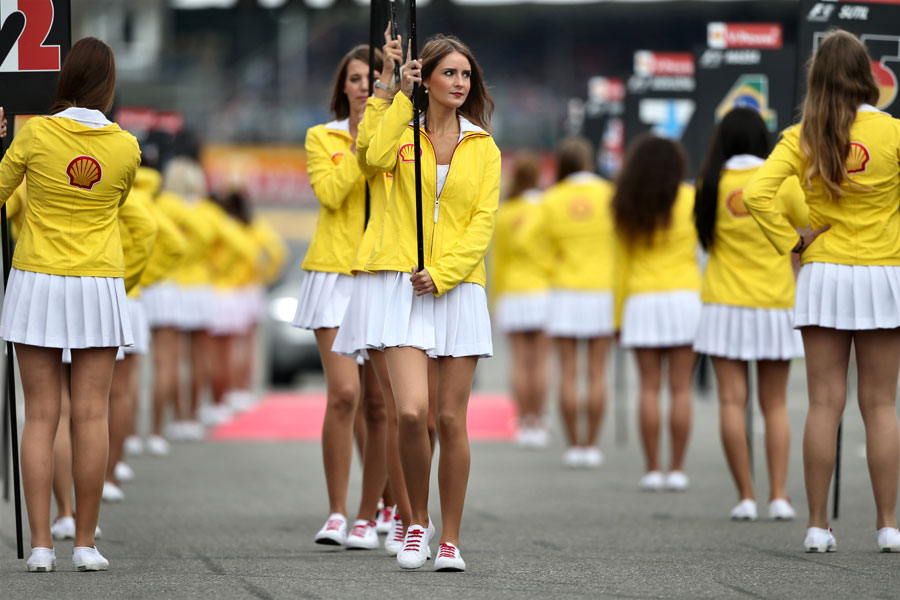 F1 Belgium Grid Girls 2013