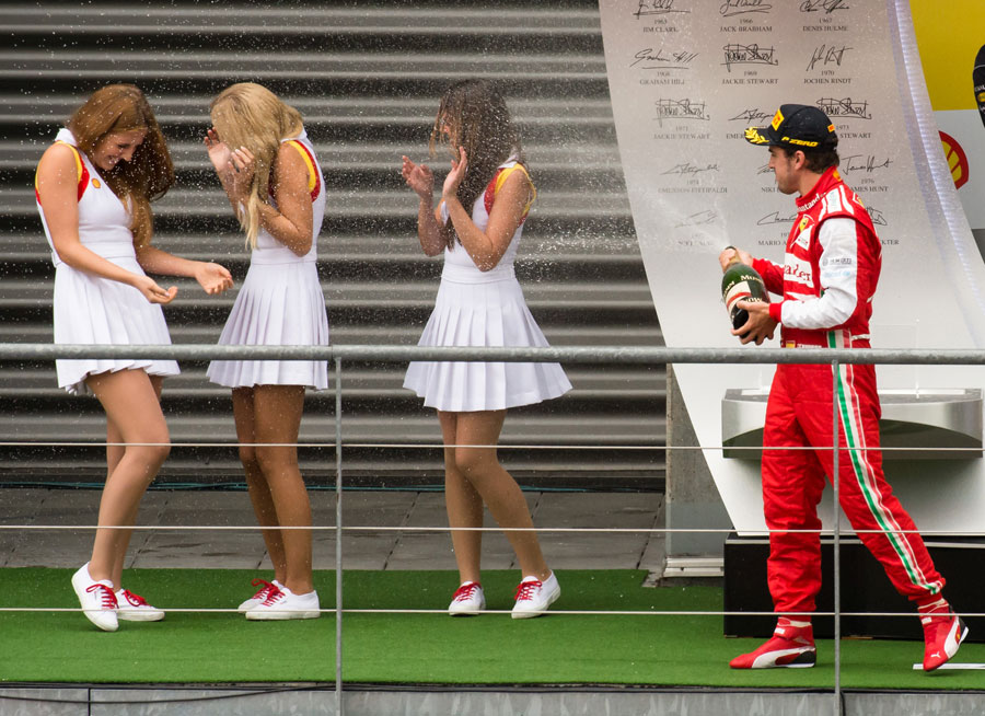 F1 Belgium Grid Girls 2013