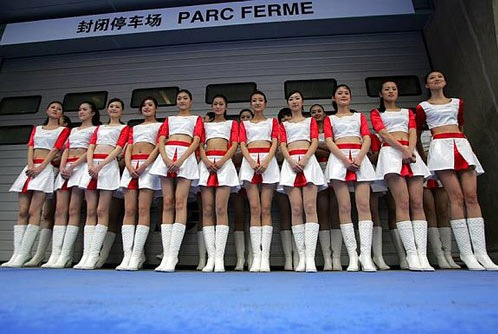 F1 China 2013 Paddock Girls