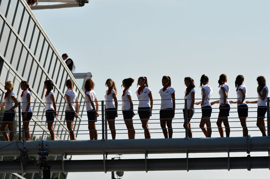 Monza F1 Grid Girls
