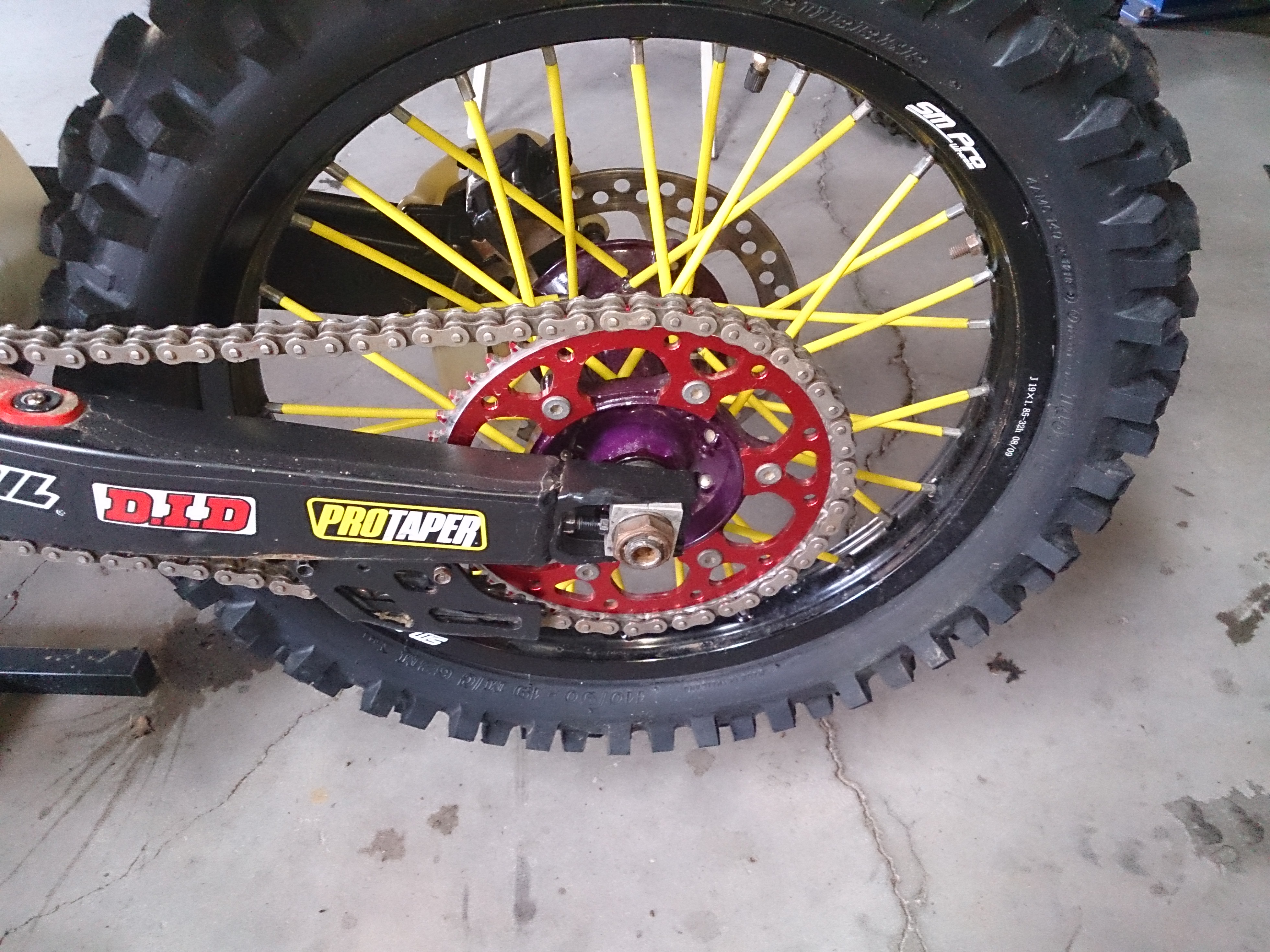Колесо Honda CRF r18 2 15