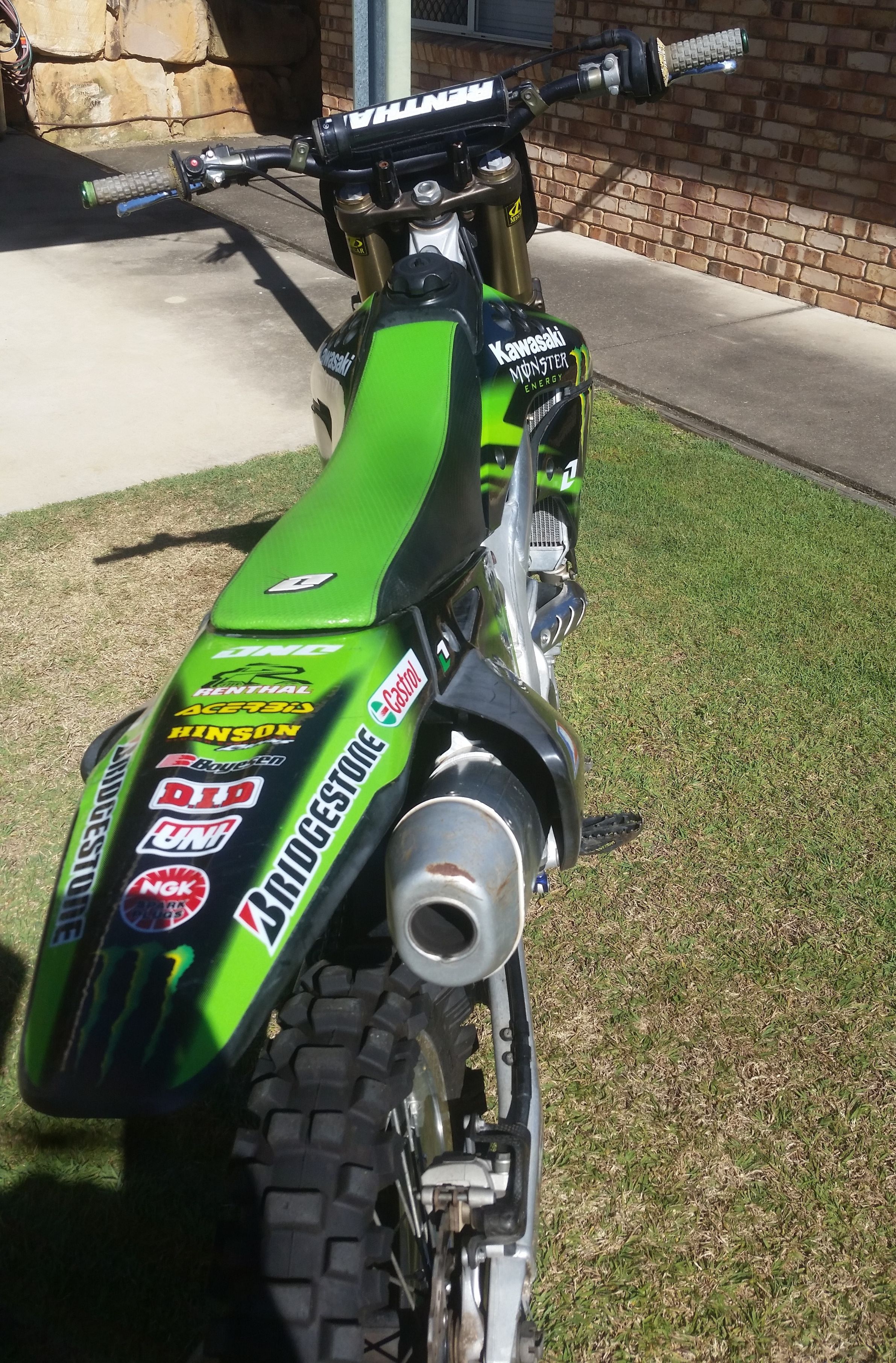 2007 kawasaki kx250f for sale