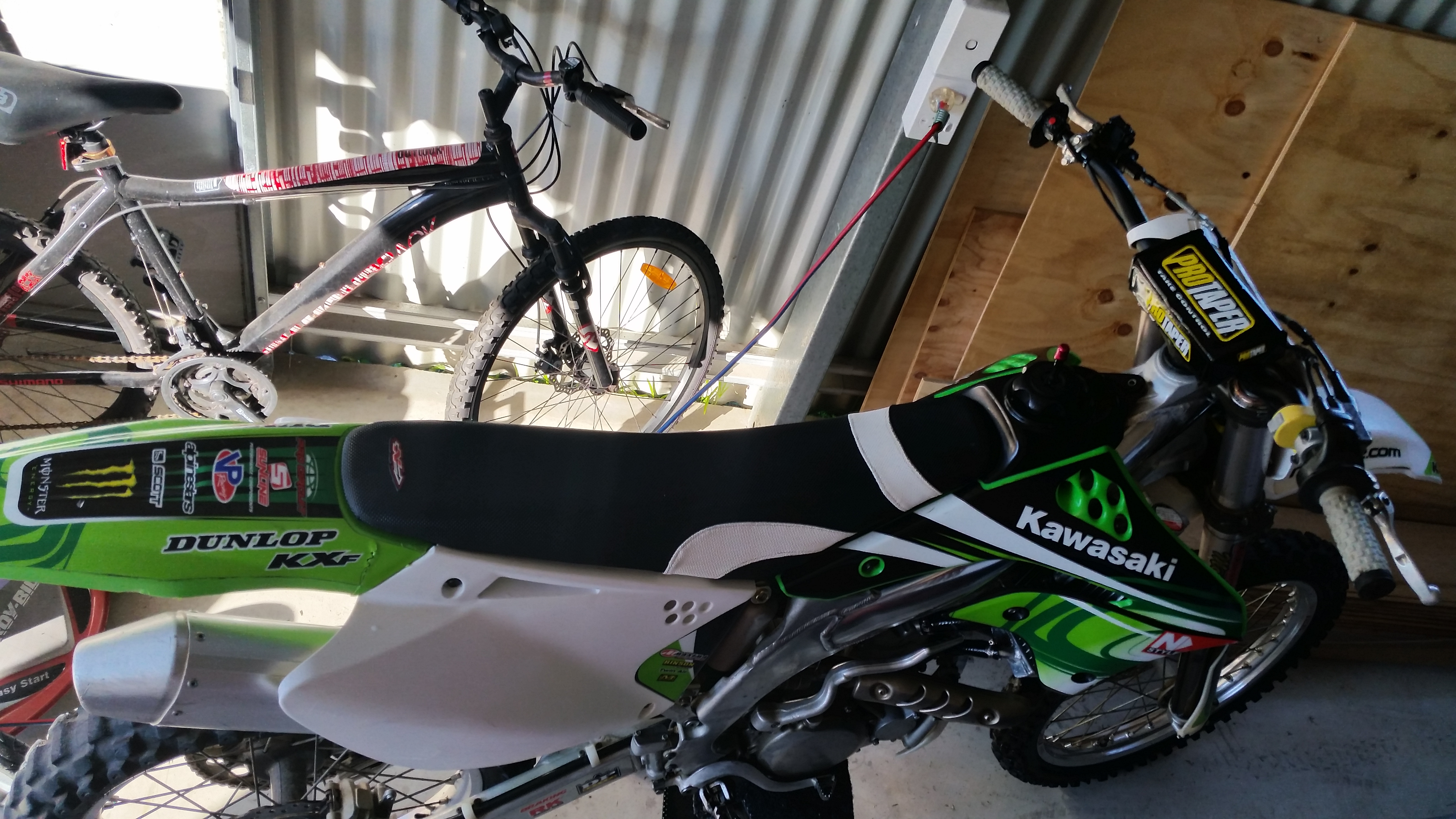 2008 kx450f exhaust