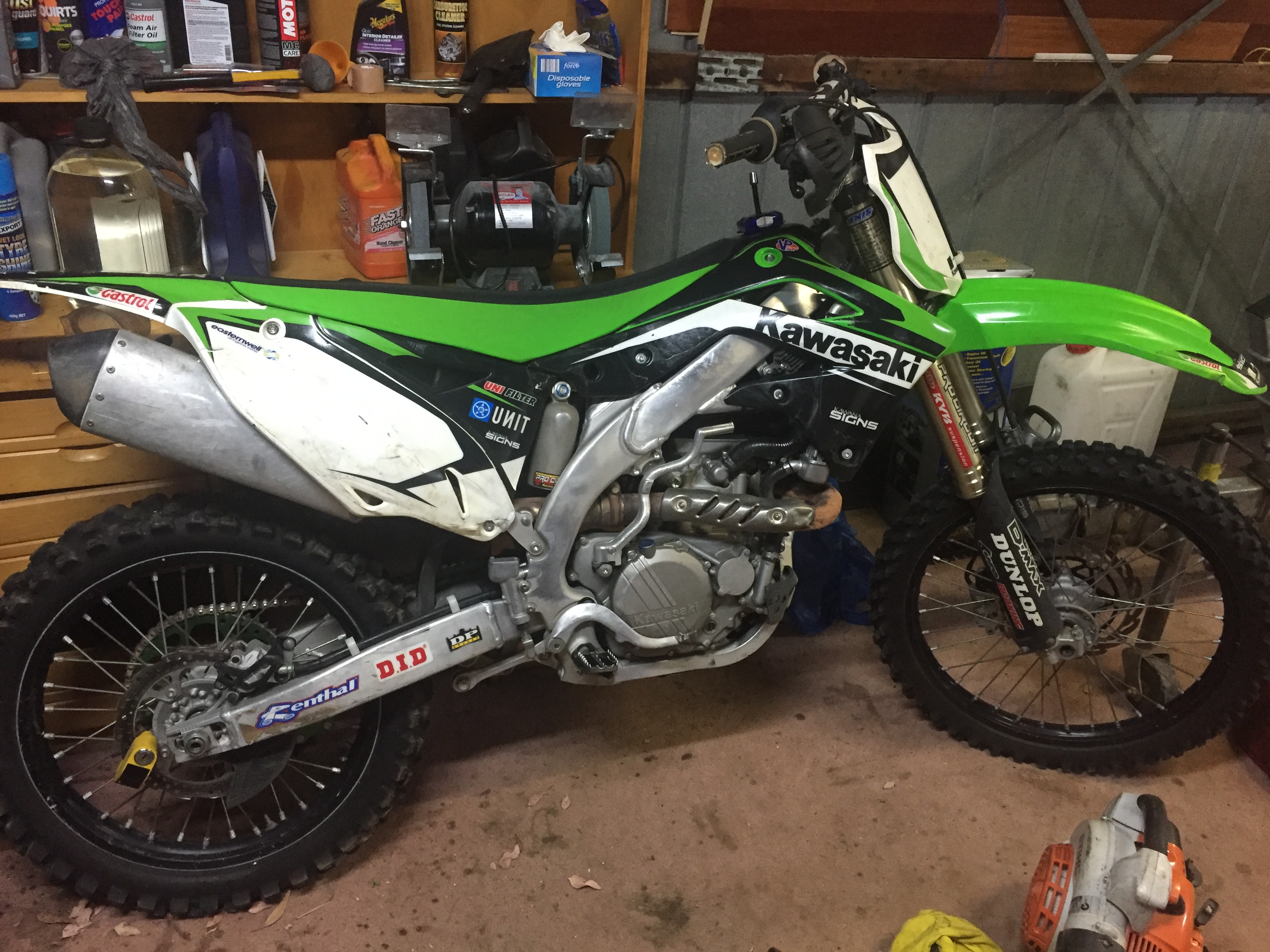 Кавасаки kx450f