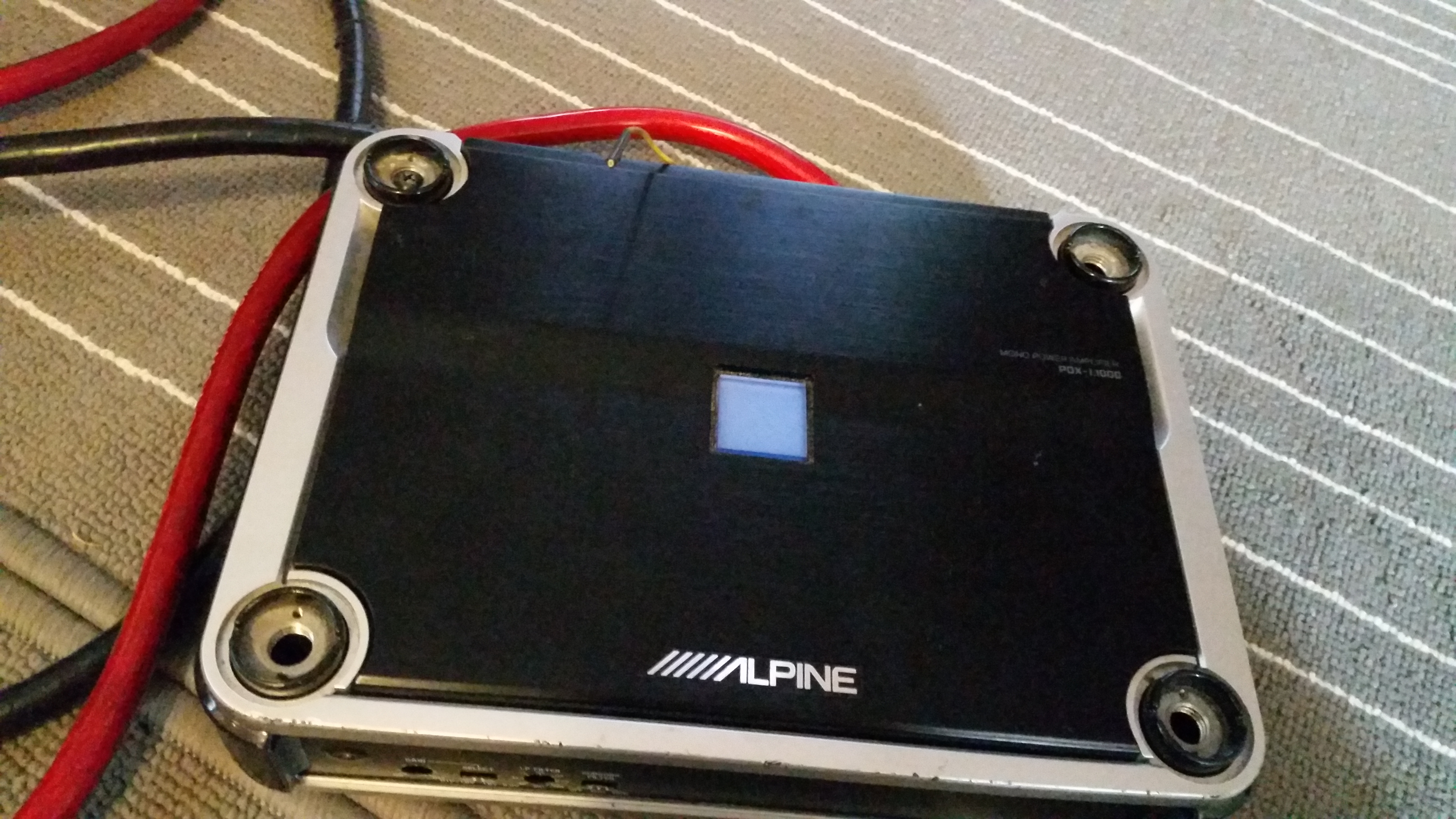 Alpine Type X SUB and Pdx1.1000 AMP