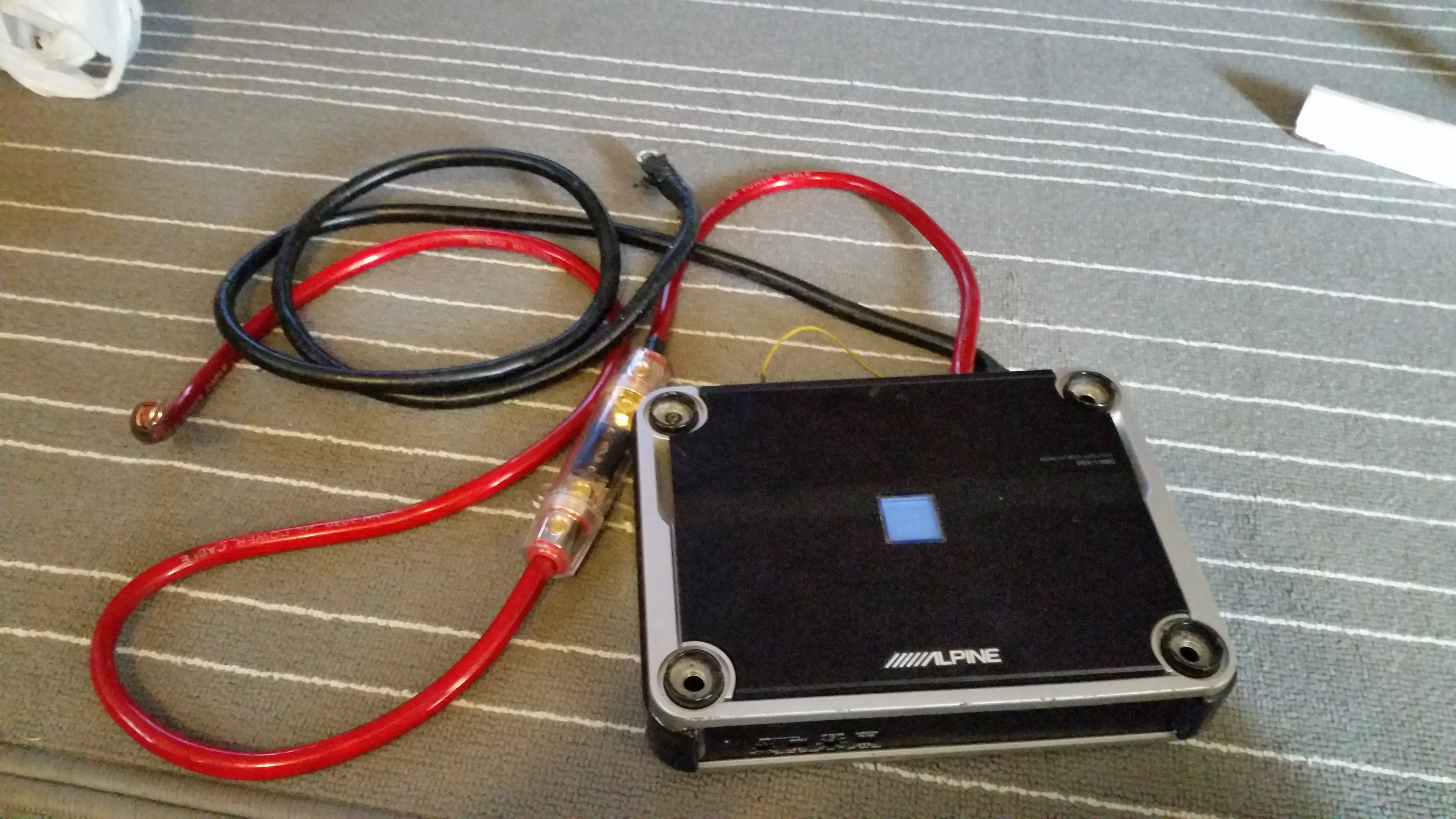 Alpine Type X SUB and Pdx1.1000 AMP