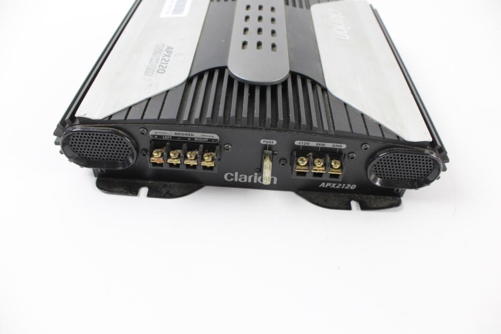 Clarion 200W 2/1 Channel Power Amplifier (APX120)