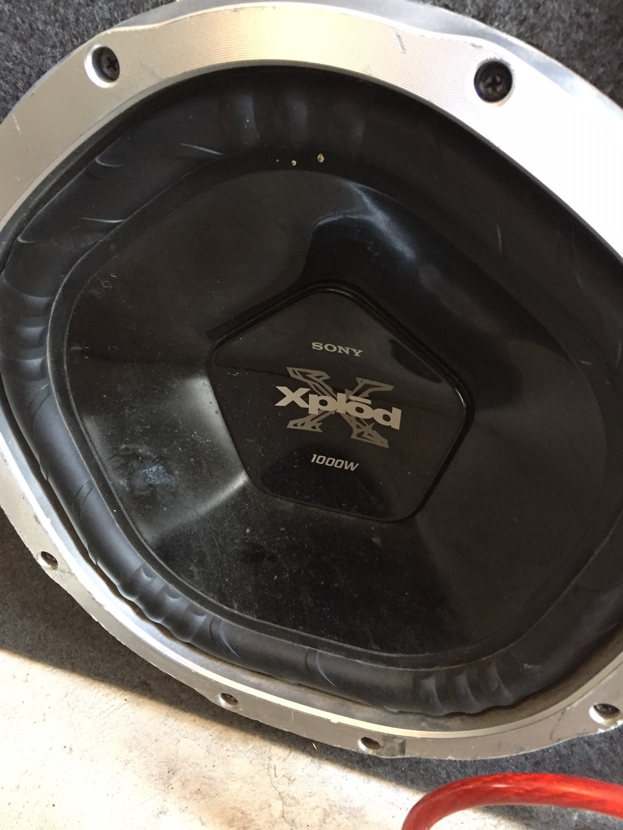 Dual SONY Xplod 1000w Subwoofers With Enclosure Box, Kenwood AMP, AERP