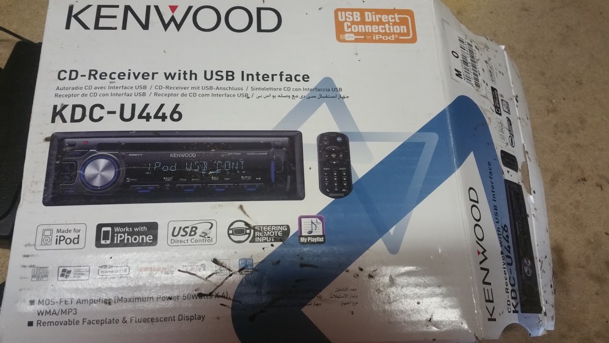 Kenwood KDC-U446 Car CD USB IPOD Player