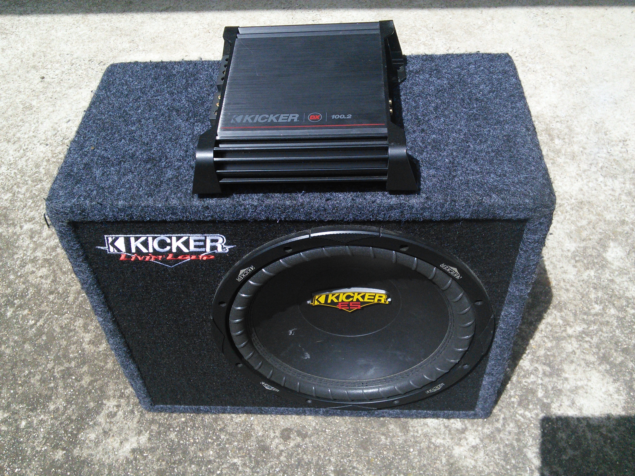 Kicker subwoofer and amp packages deals