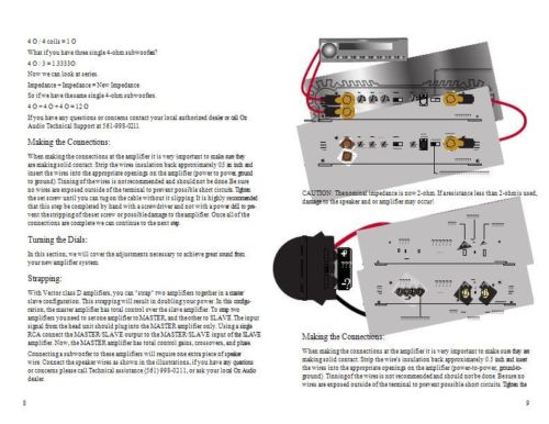 OZ Audio ◄rare!!► Va700.1 800W High Powered Compe