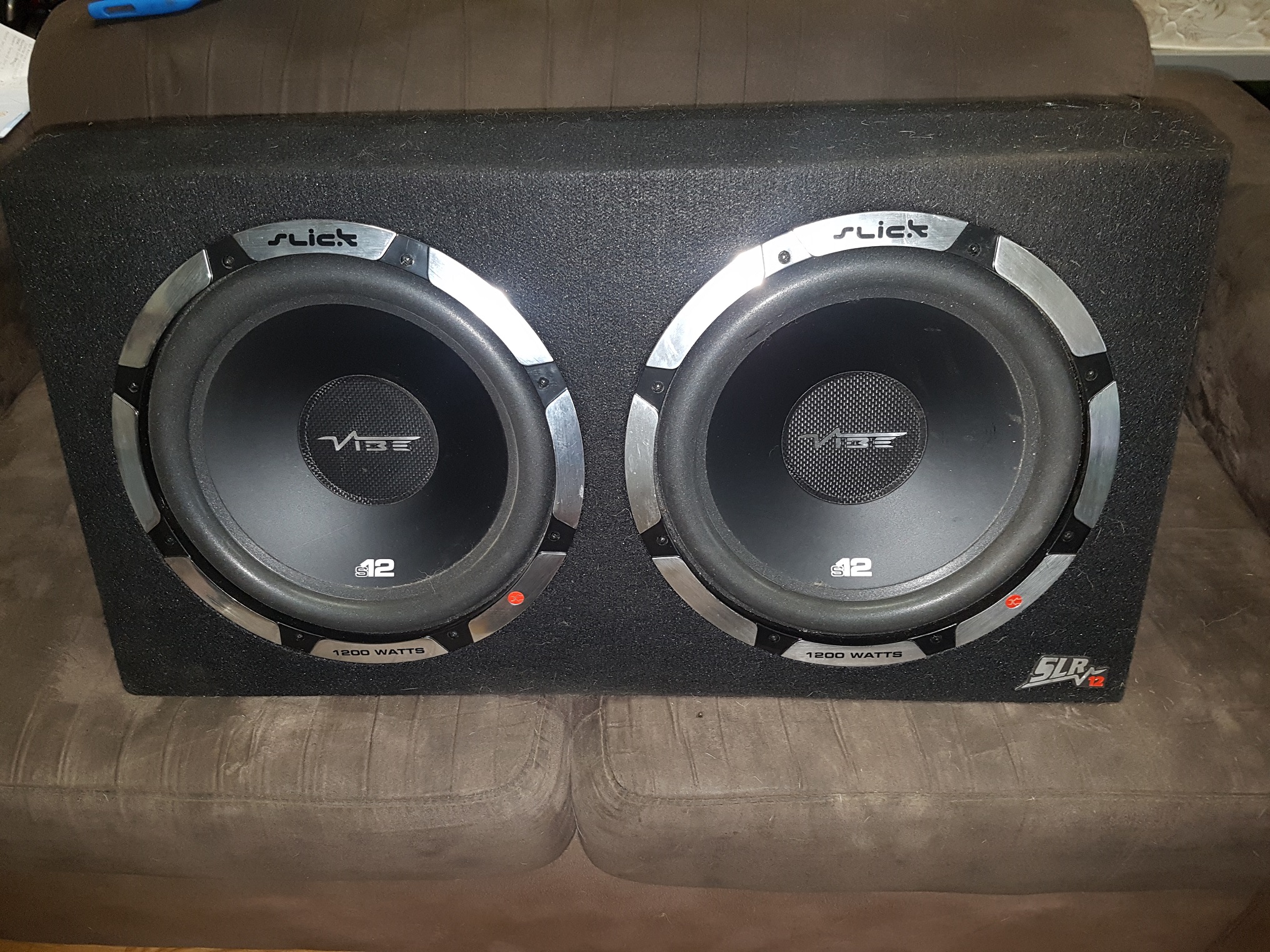 Vibe subwoofer with best sale built in amp