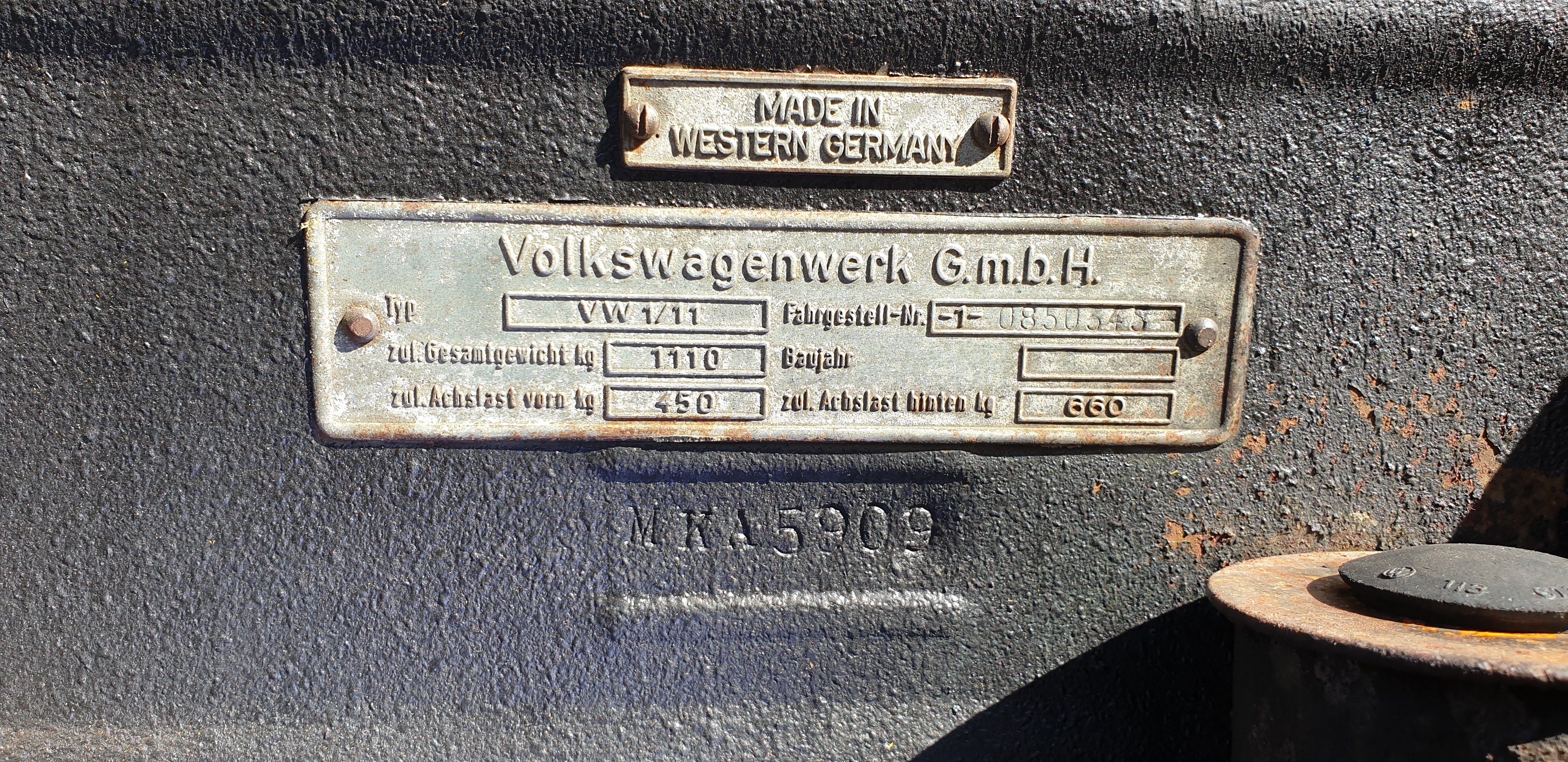 1954 Volkswagen Beetle