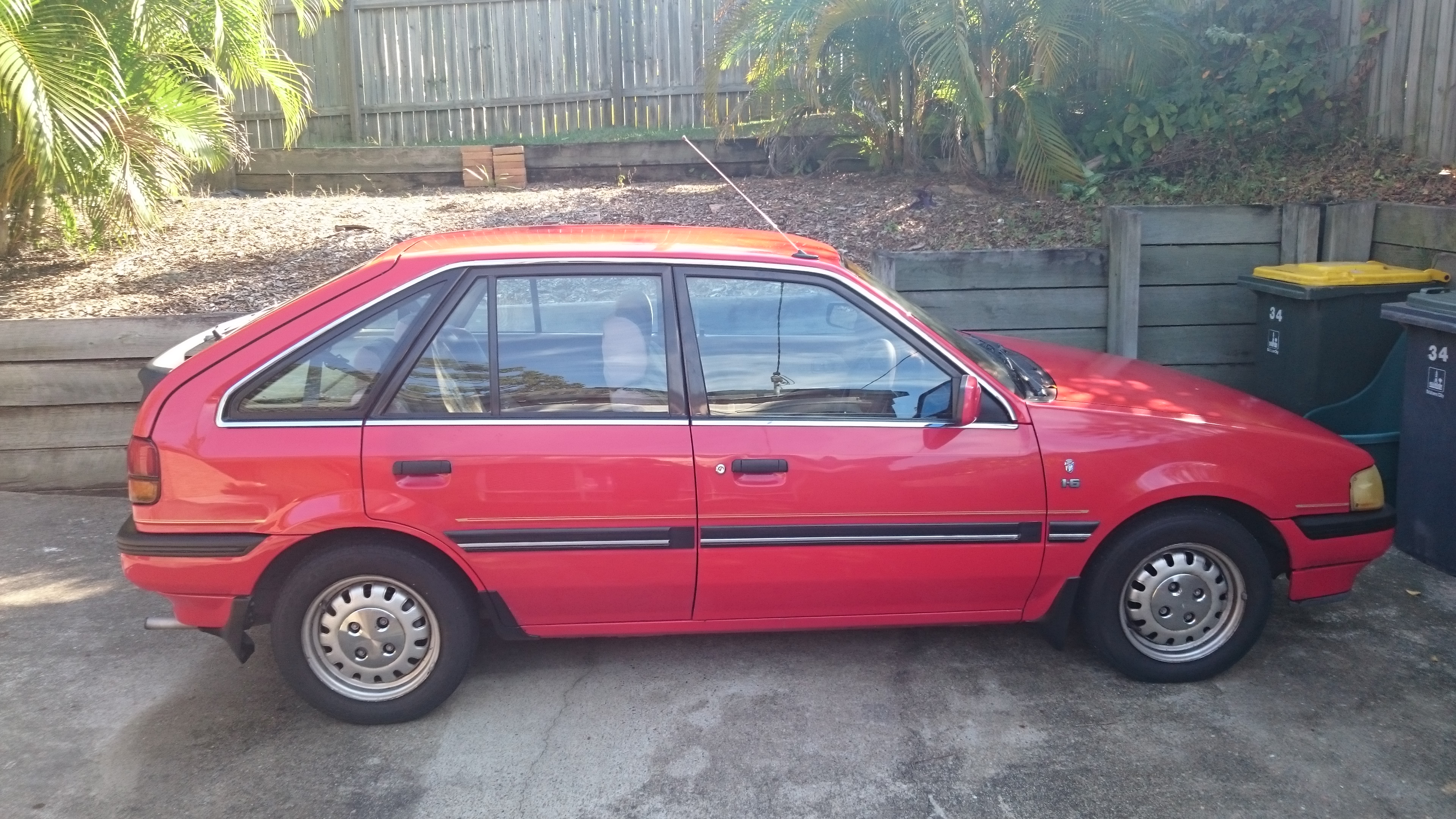 Harga ford laser 1987 #8