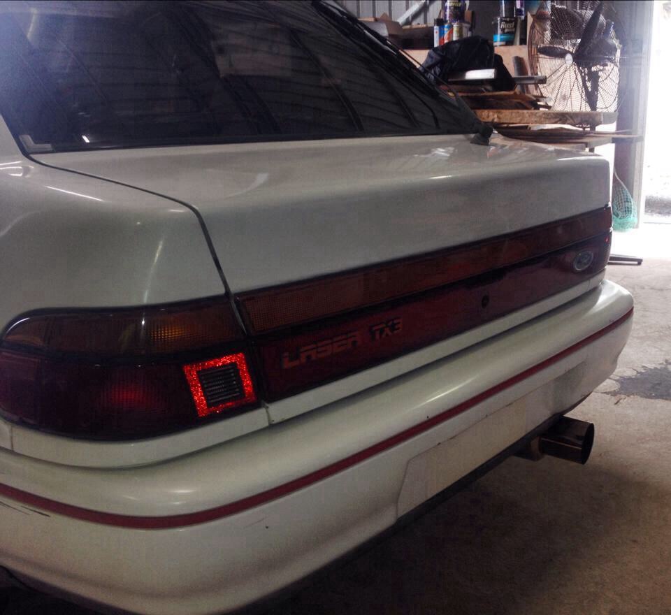 1991 Ford laser manual #8