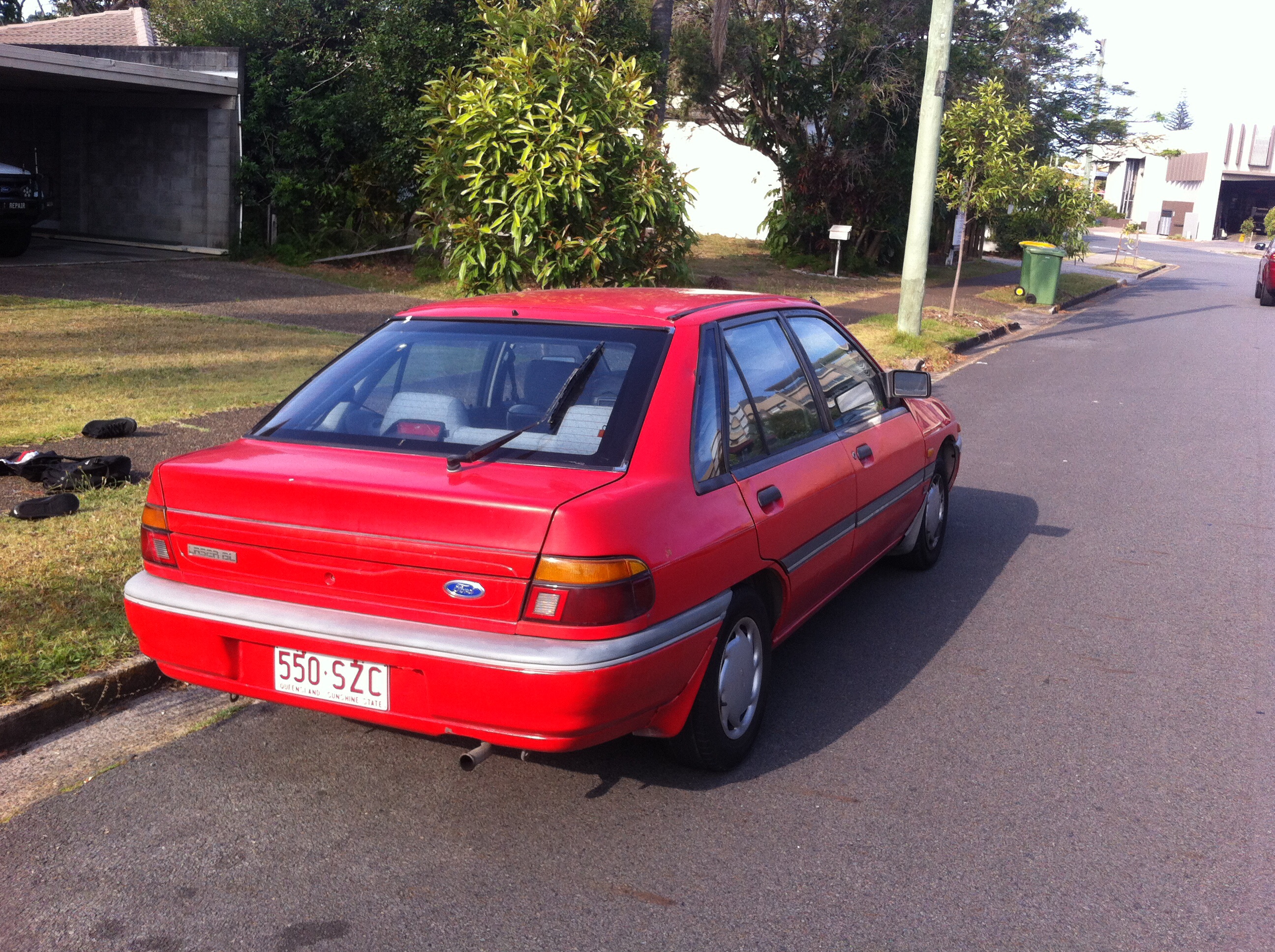 1992 Ford laser sedan #5