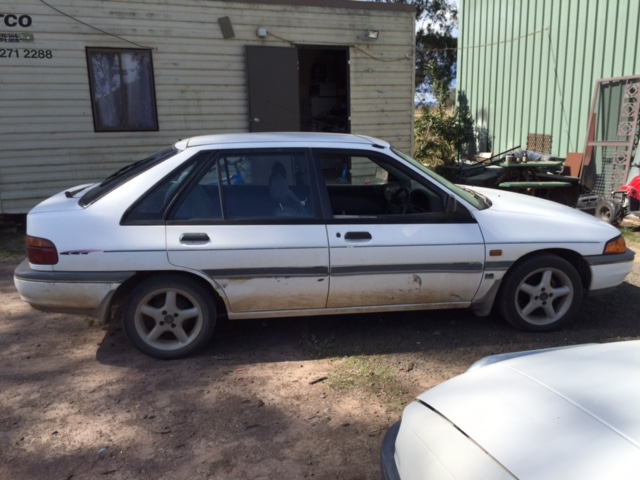 Ford laser 1993 sedan #8