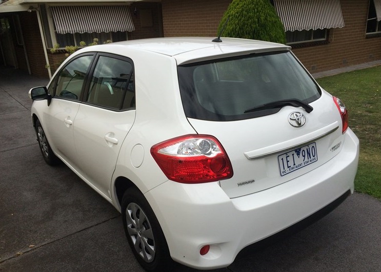 2011 Toyota Corolla Ascent ZRE152R MY11