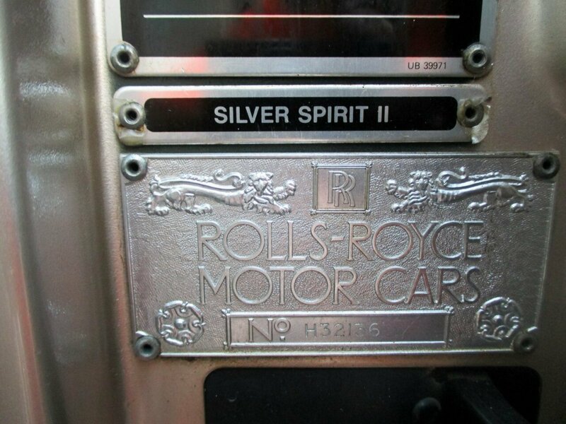 1990 Rolls-royce Silver Spirit II