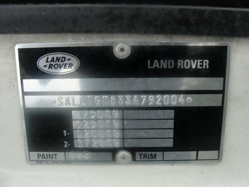 2002 LAND Rover Discovery S TD5 03MY