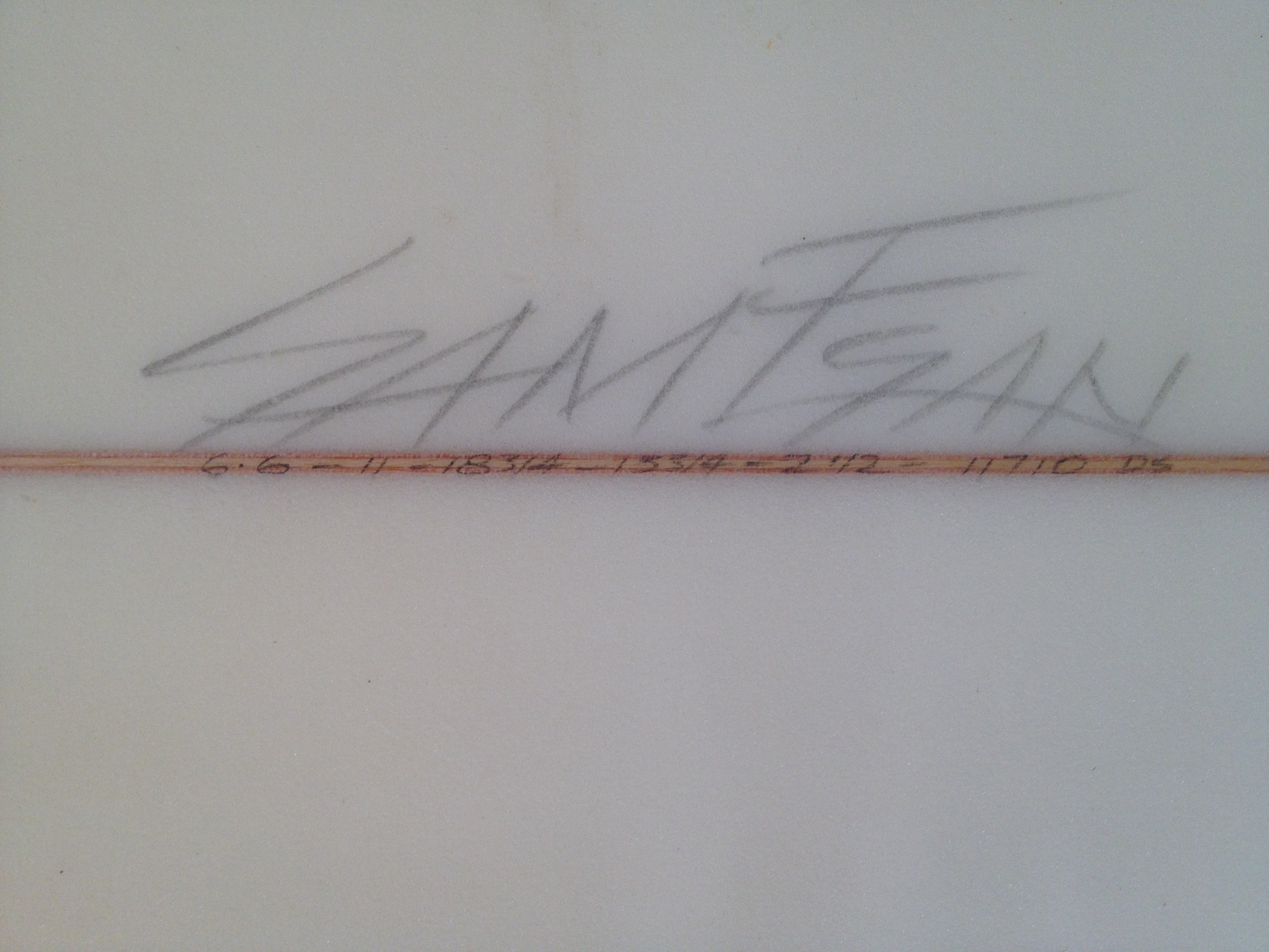 SAM EGAN 6'6 Surfboard In Great Condition