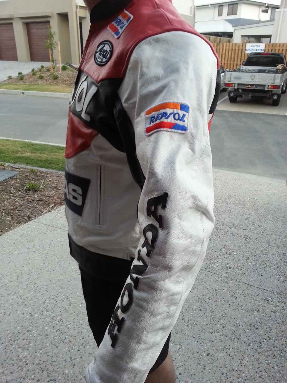Repsol Honda Leather Riding Jacket 3XL