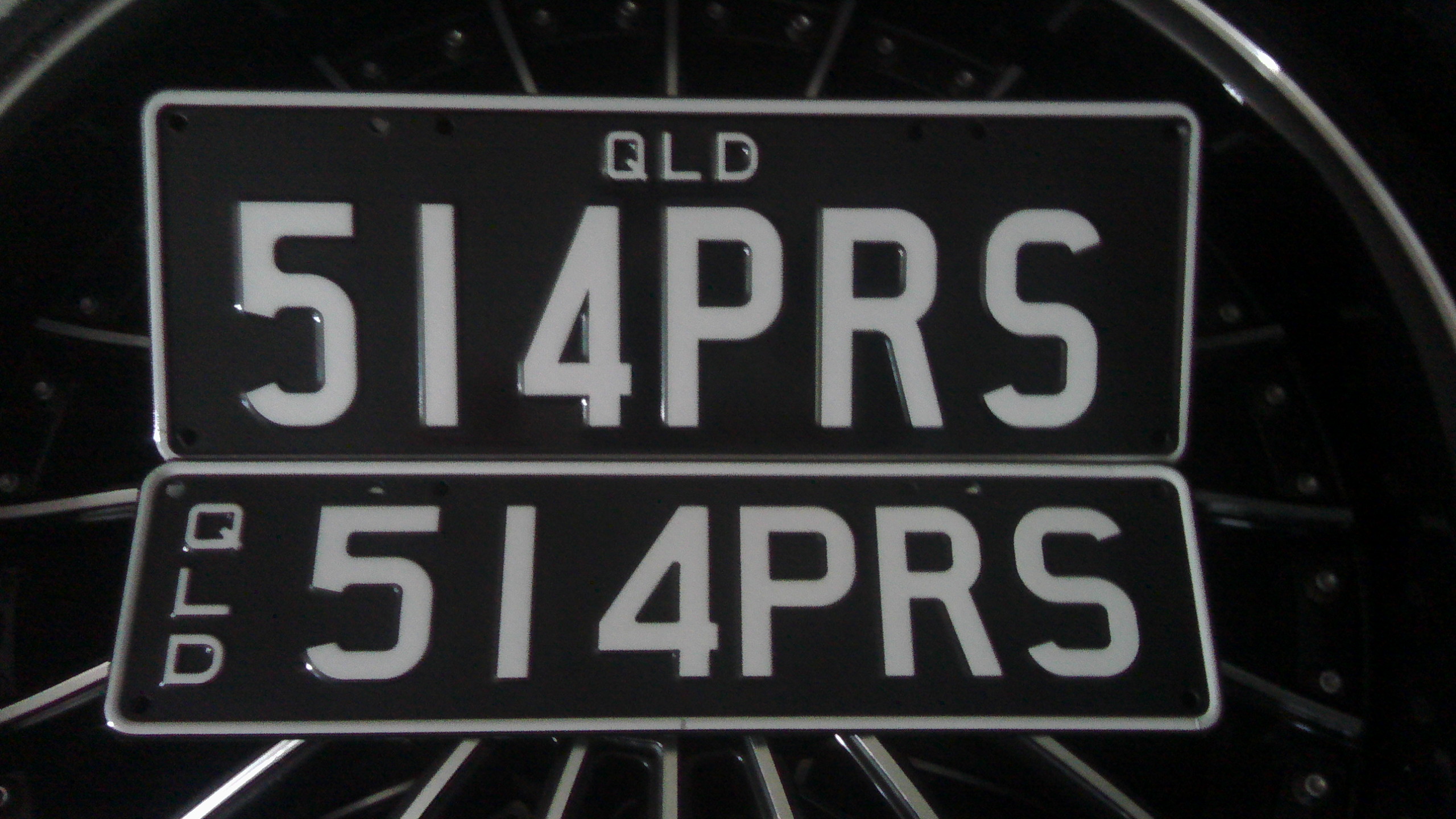 QLD PPQ Plates 514PRS (Slappers)