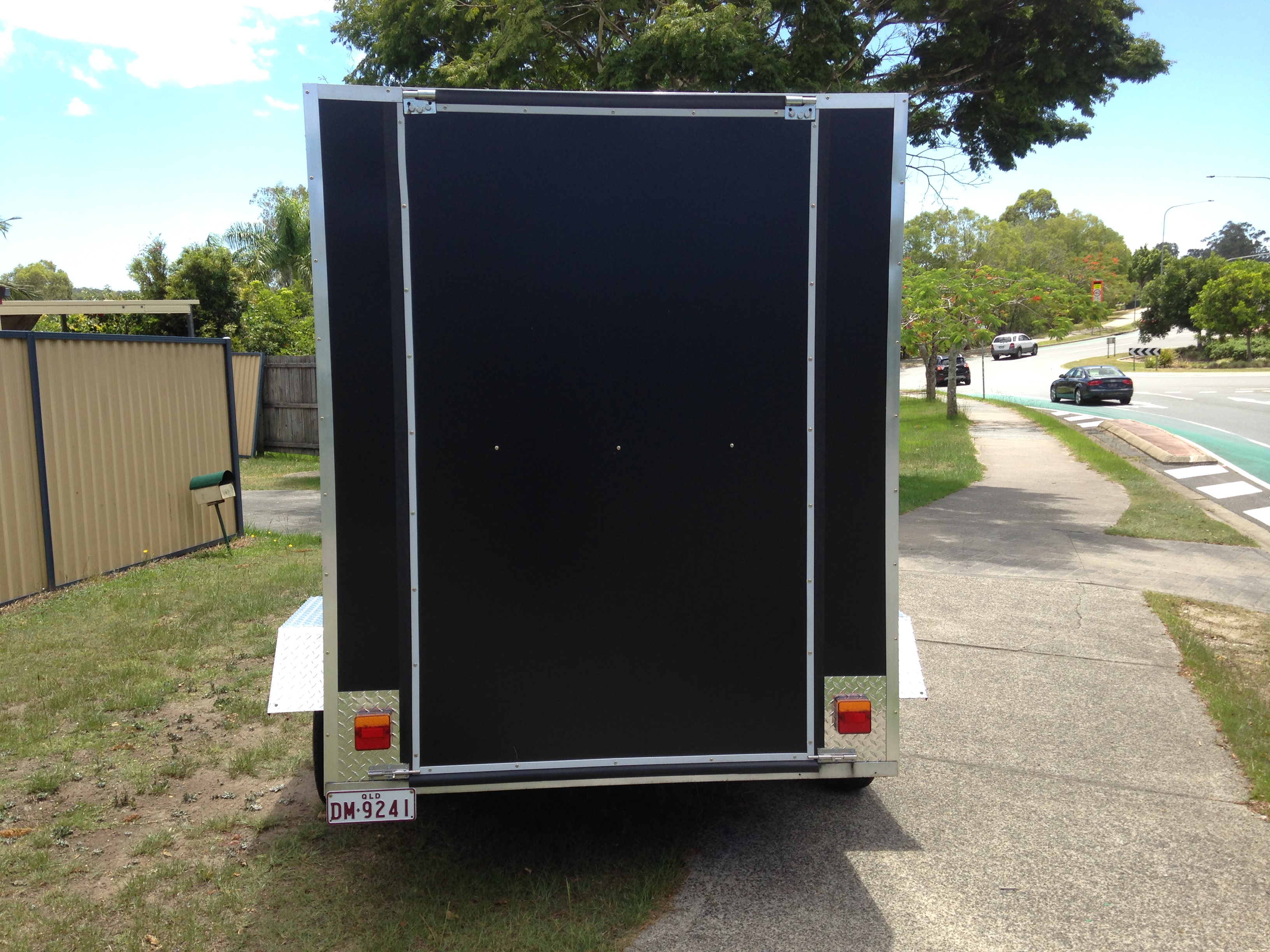 Fully Enclosed Braked Trailer Box CAGE Furniture Pantech Go KART